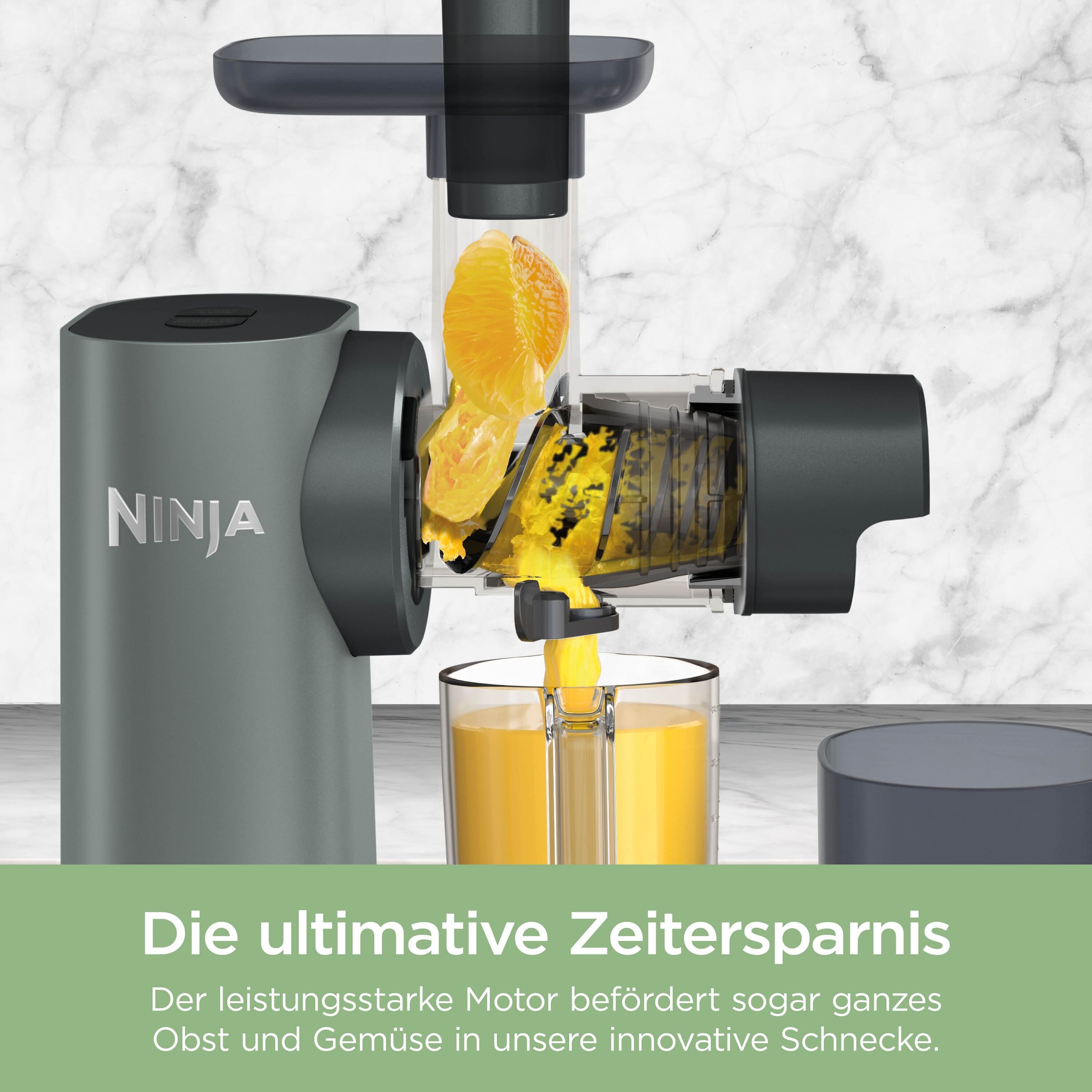 NINJA Entsafter »NeverClog Kaltentsafter« 150 W vielseitigen Ninja 3-in-1 Kaltentsafter