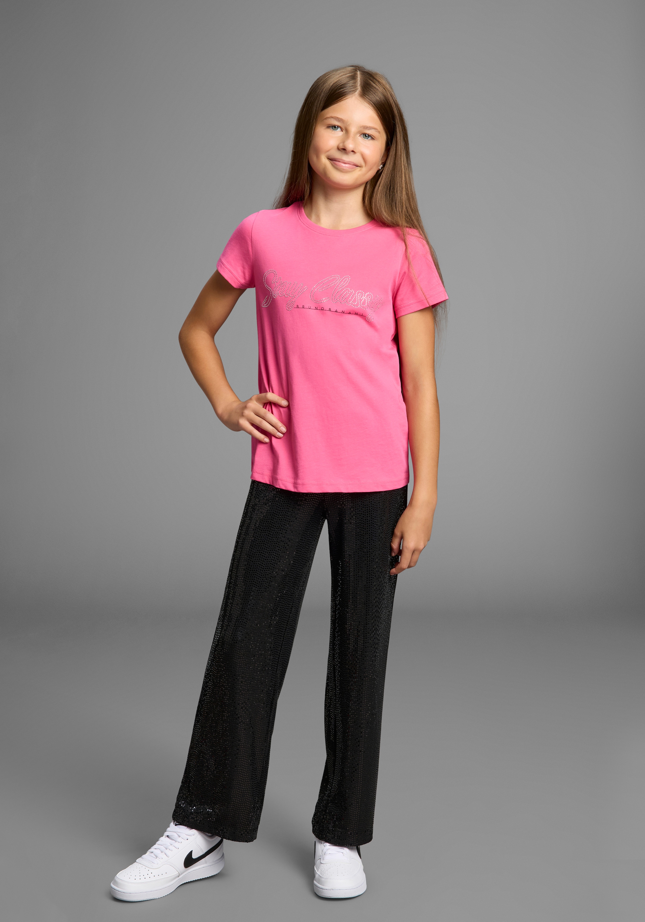 Bruno Banani Schlupfhose »Weite Hose mit Glitzer«, NEUHEIT: BRUNO BANANI für TEENS! Weite Pailletten-Hose