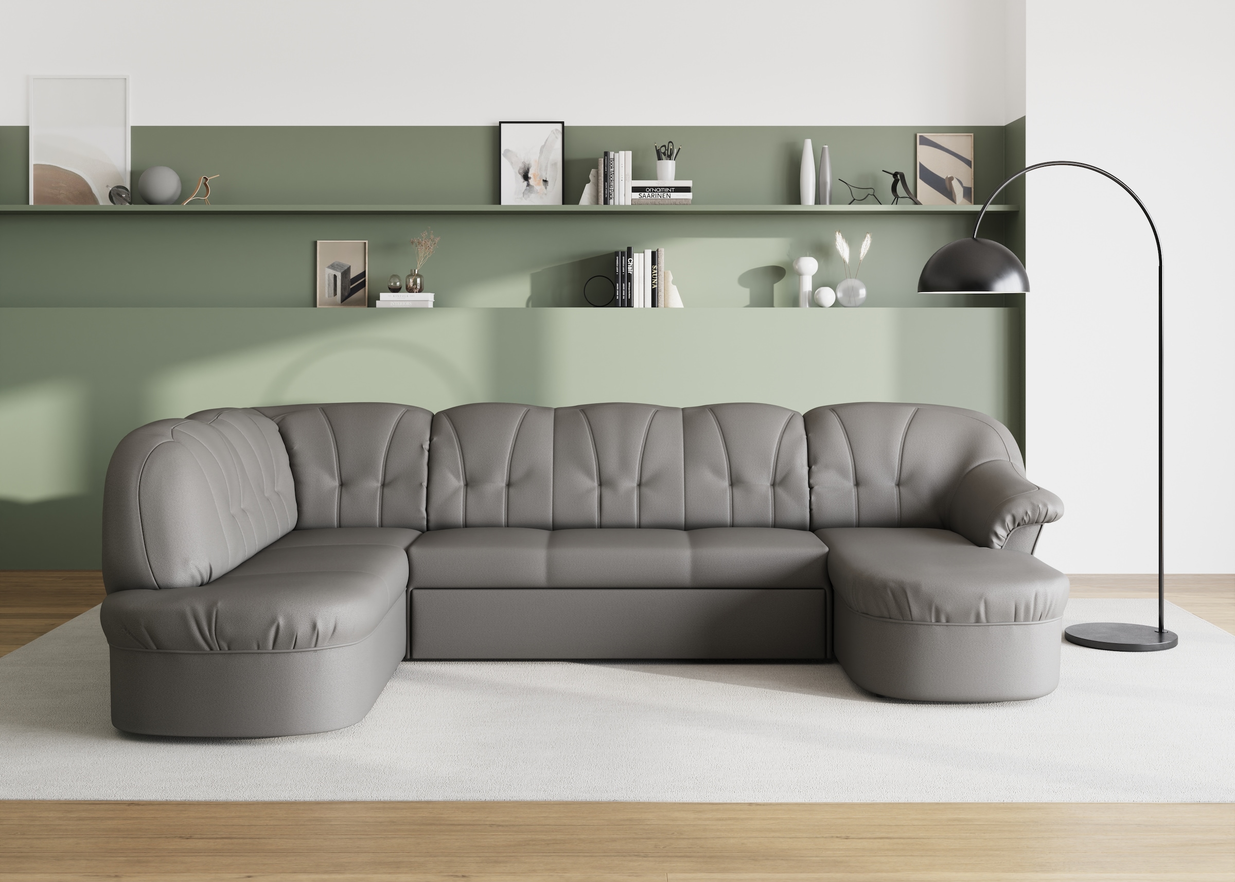 DOMO collection Wohnlandschaft »Pegnitz, zeitlos und modern, mit attraktive günstig online kaufen