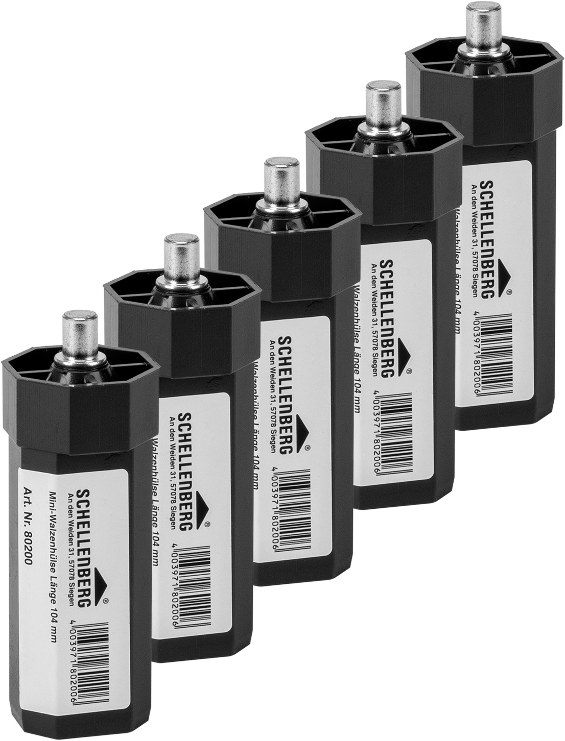 SCHELLENBERG Walzenhülse »Mini für 40 mm Achtkantwellen« Set, 5 Stk. tlg. R günstig online kaufen