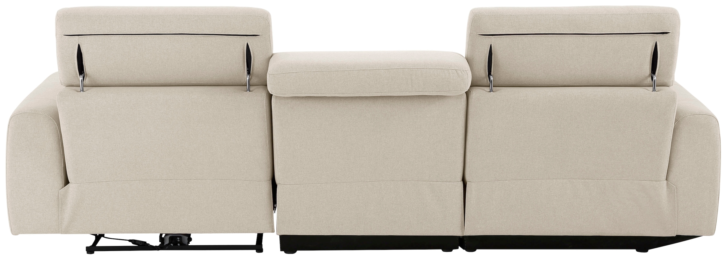 Home affaire Ecksofa »Sentrano, L-Form,«, 275 cm, man. o. elektr. Relaxfunktion und USB/Kopfverstellung