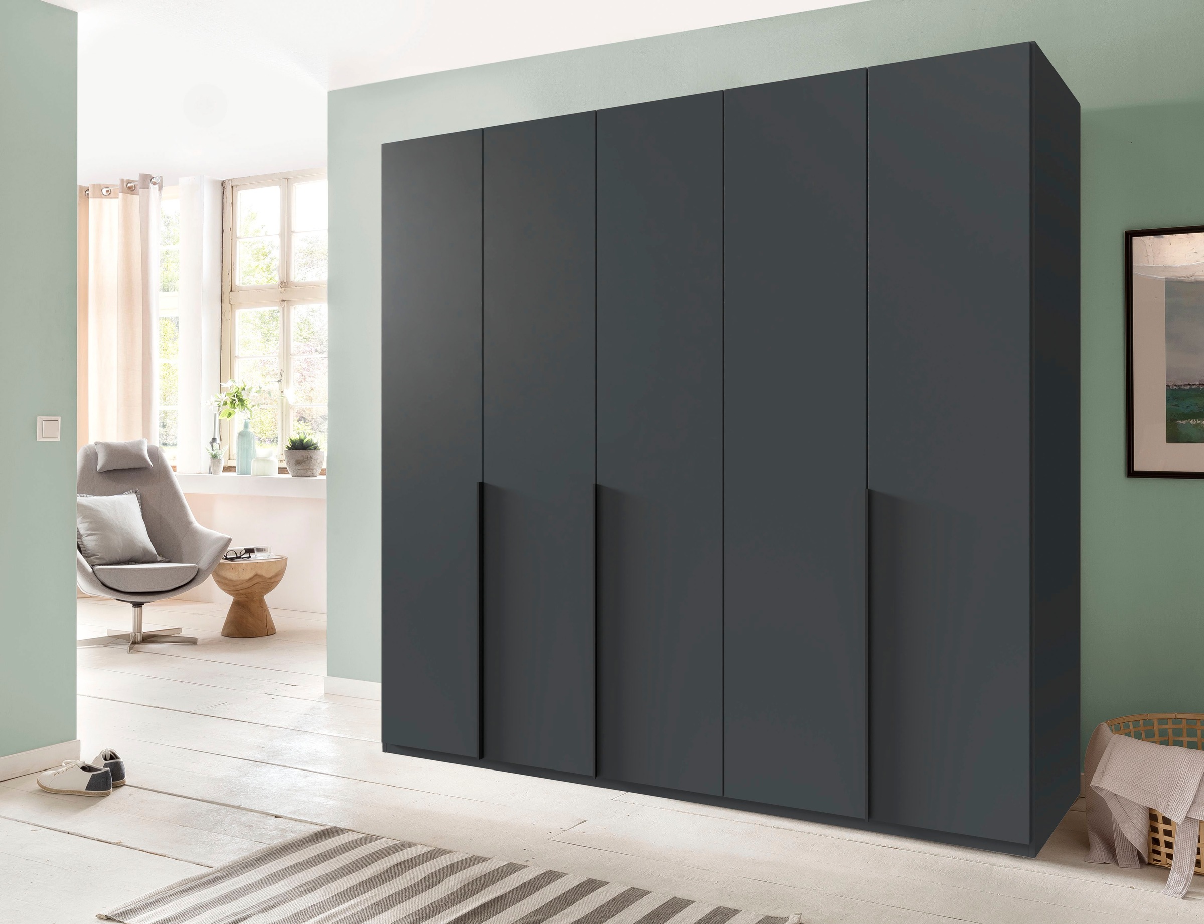 Wimex Kleiderschrank »Mugano,in 5 Breiten,2 Höhen,2 Tiefen, viele Farben, M günstig online kaufen