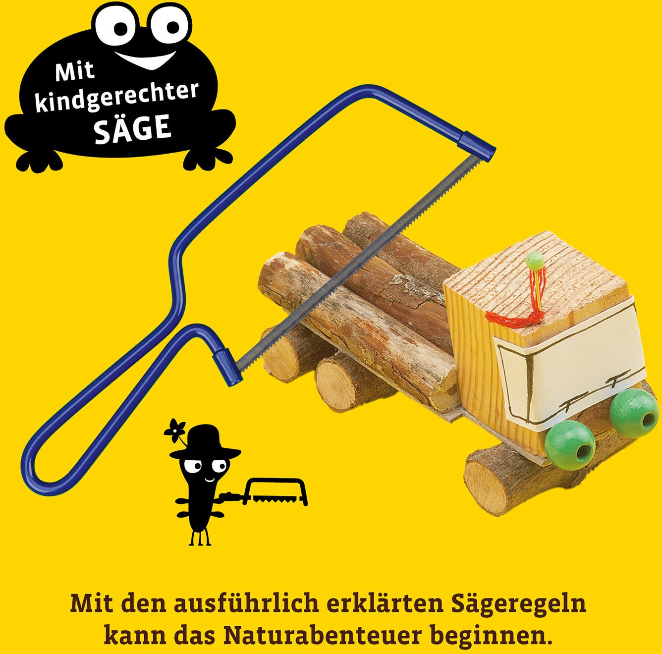 Kosmos Kreativset »Outdoor Sägen und Gestalten«, Made in Germany