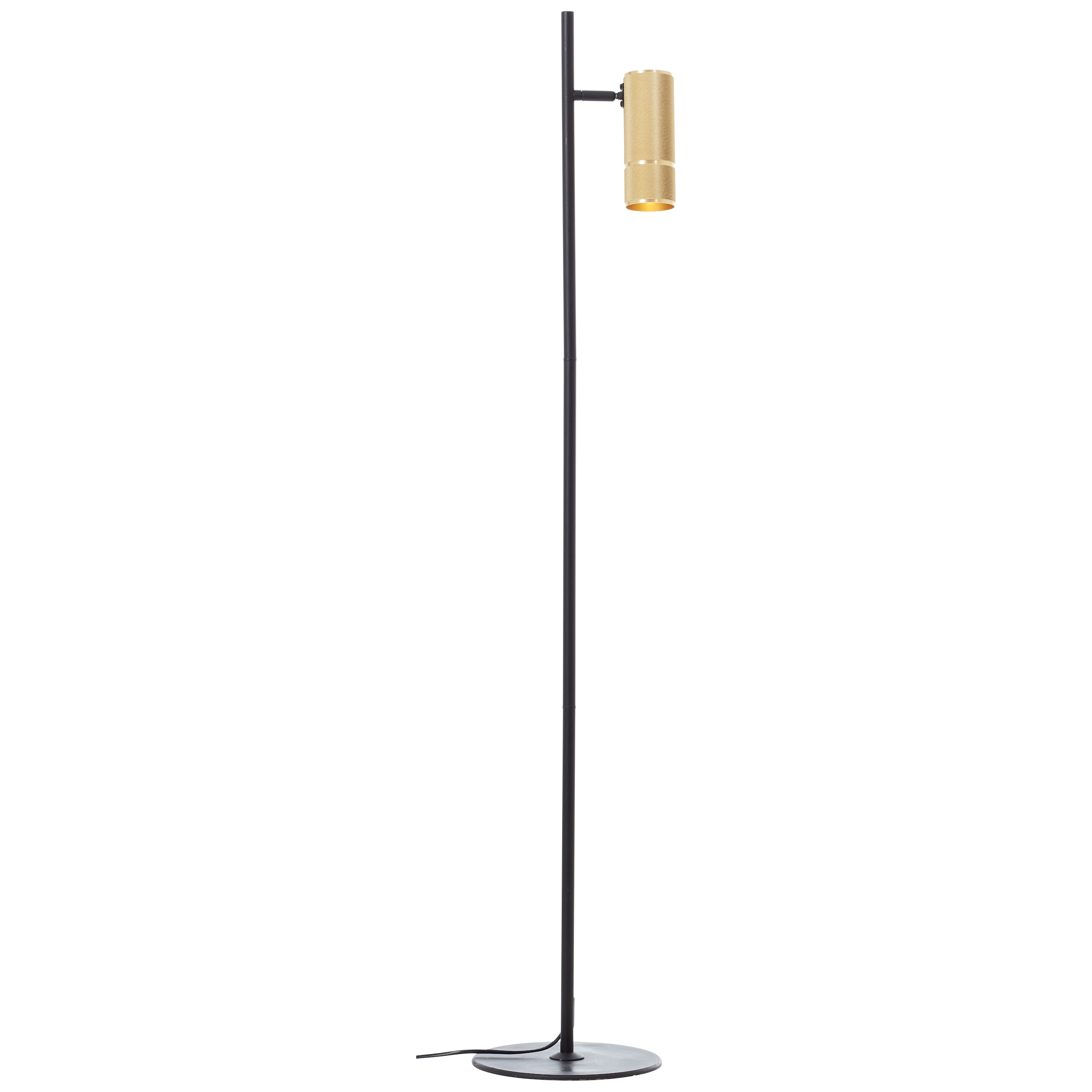 Brilliant Stehlampe »Marty«, 1 flammig, Leuchtmittel GU10 | LED wechselbar, LED-Stehleuchte, 130 cm, GU10, 350 lm, 3000 K, Aluminium