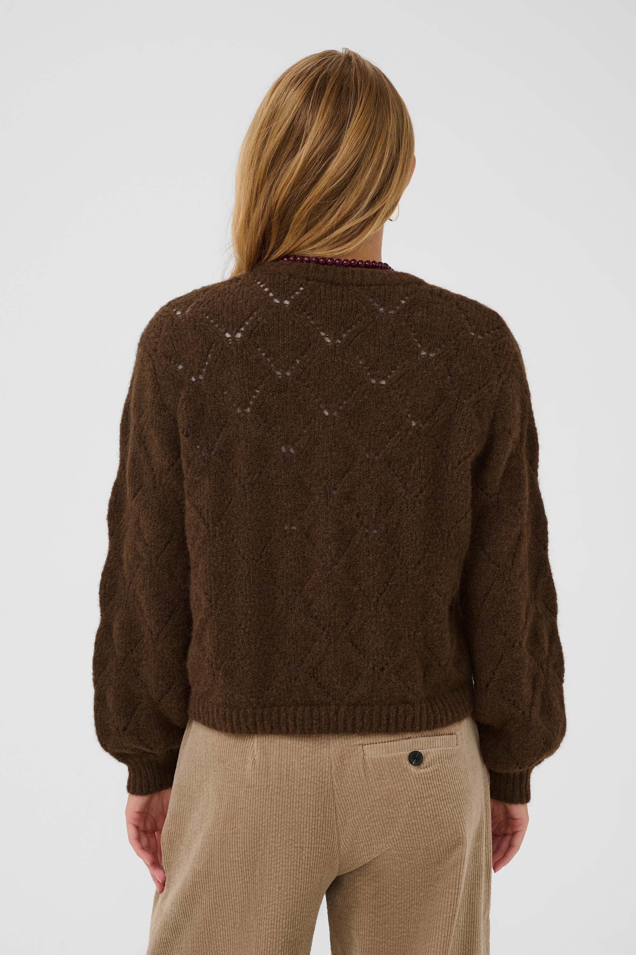 Saint Tropez Strickjacke »TabbathaSZ Cardigan« Materialmix, Regular fit