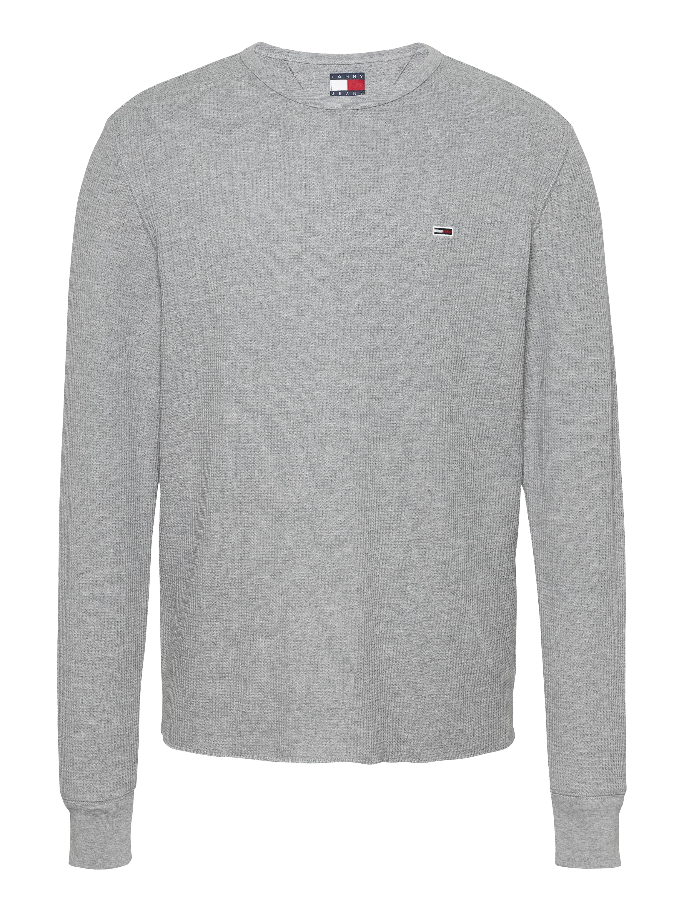 Tommy Jeans Langarmshirt »TJM SLIM WAFFLE L/S TEE EXT«, mit Waffelstruktur