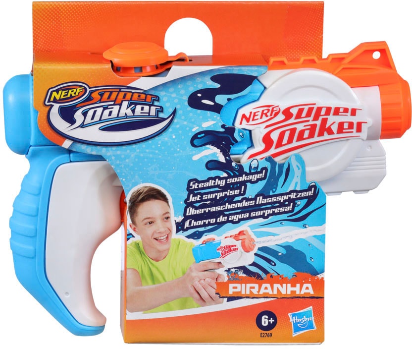 Hasbro Wasserpistole »Nerf, Wasserblaster, Super Soaker Piranha«