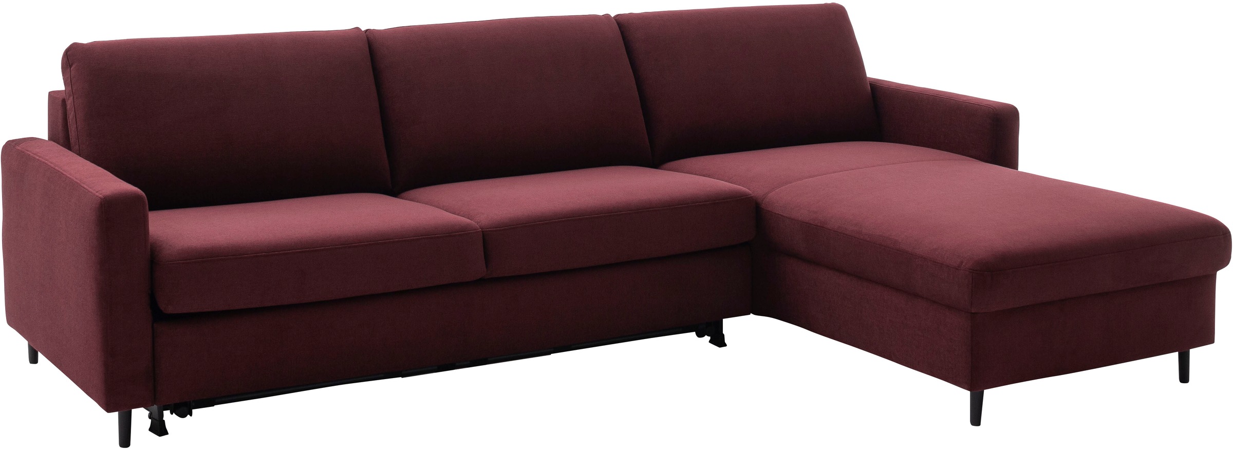 Home affaire Ecksofa »Calestra, L-Form mit Kaltschaummatratze« günstig online kaufen