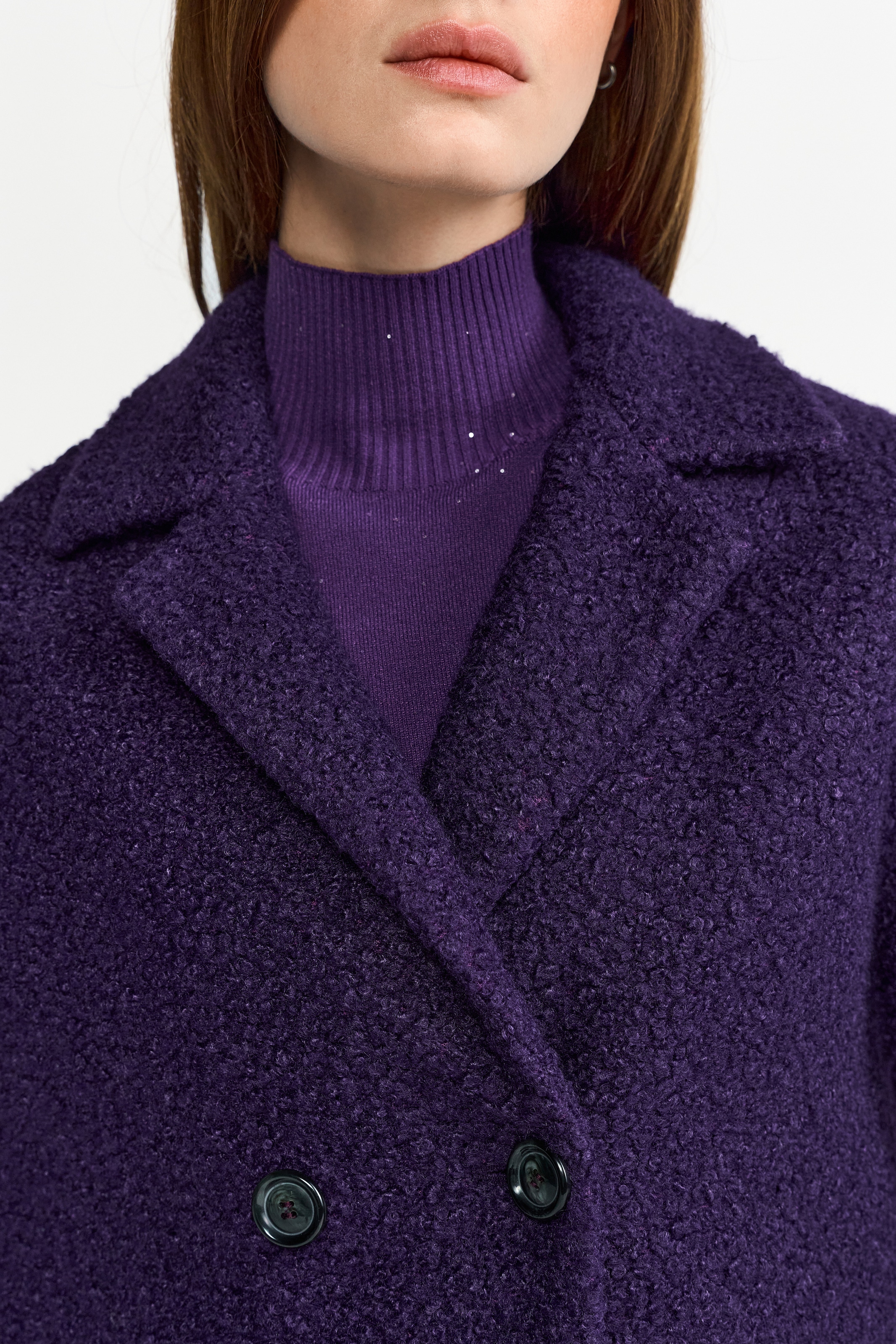 RICHROYAL Kurzjacke mit dezenter Teddy-Oberfläche