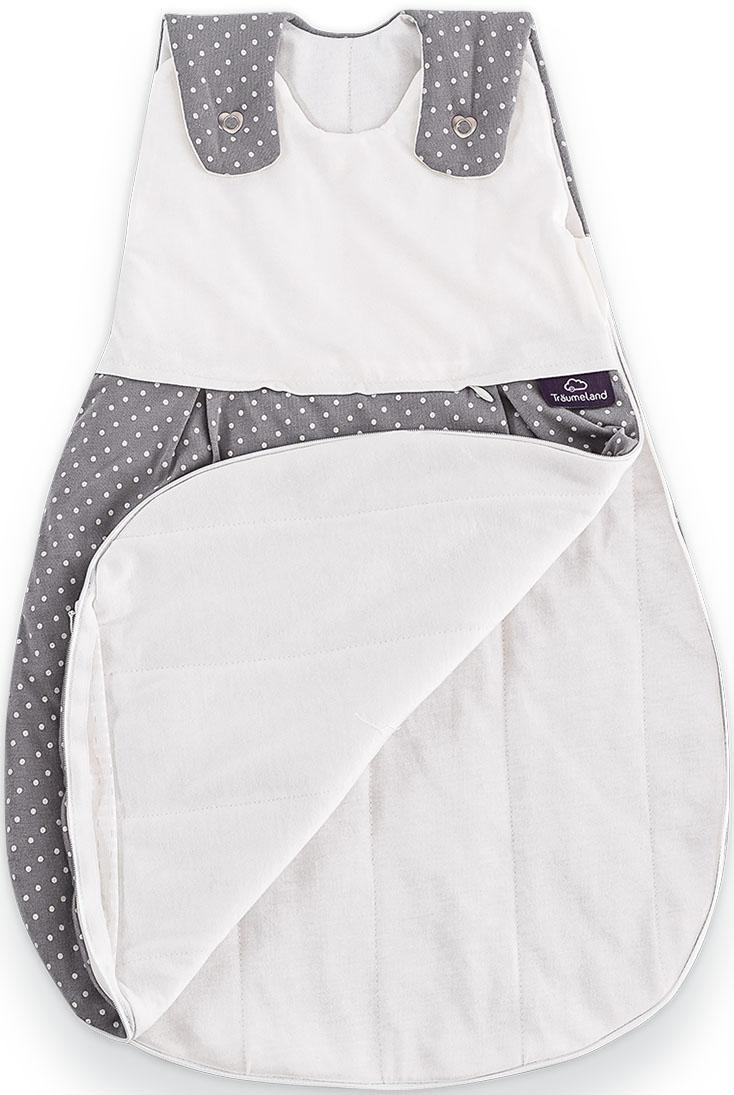 Träumeland Babyschlafsack »Set Pünktchen grau« günstig online kaufen