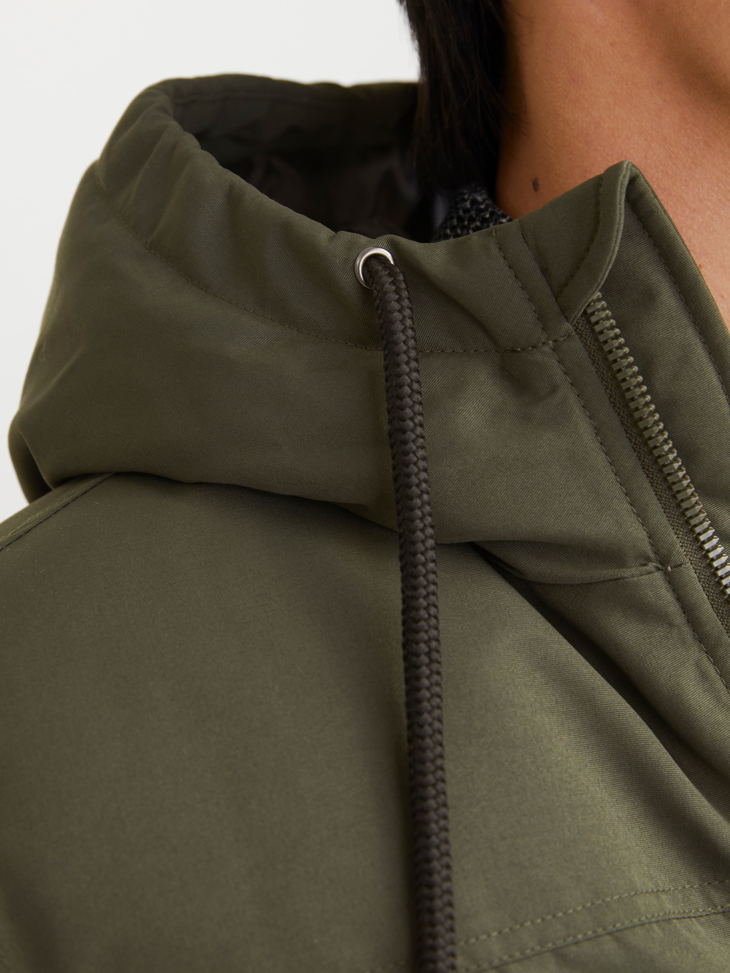Jack & Jones Bomberjacke »JJCONSTRUCT BOMBER«, mit Kapuze