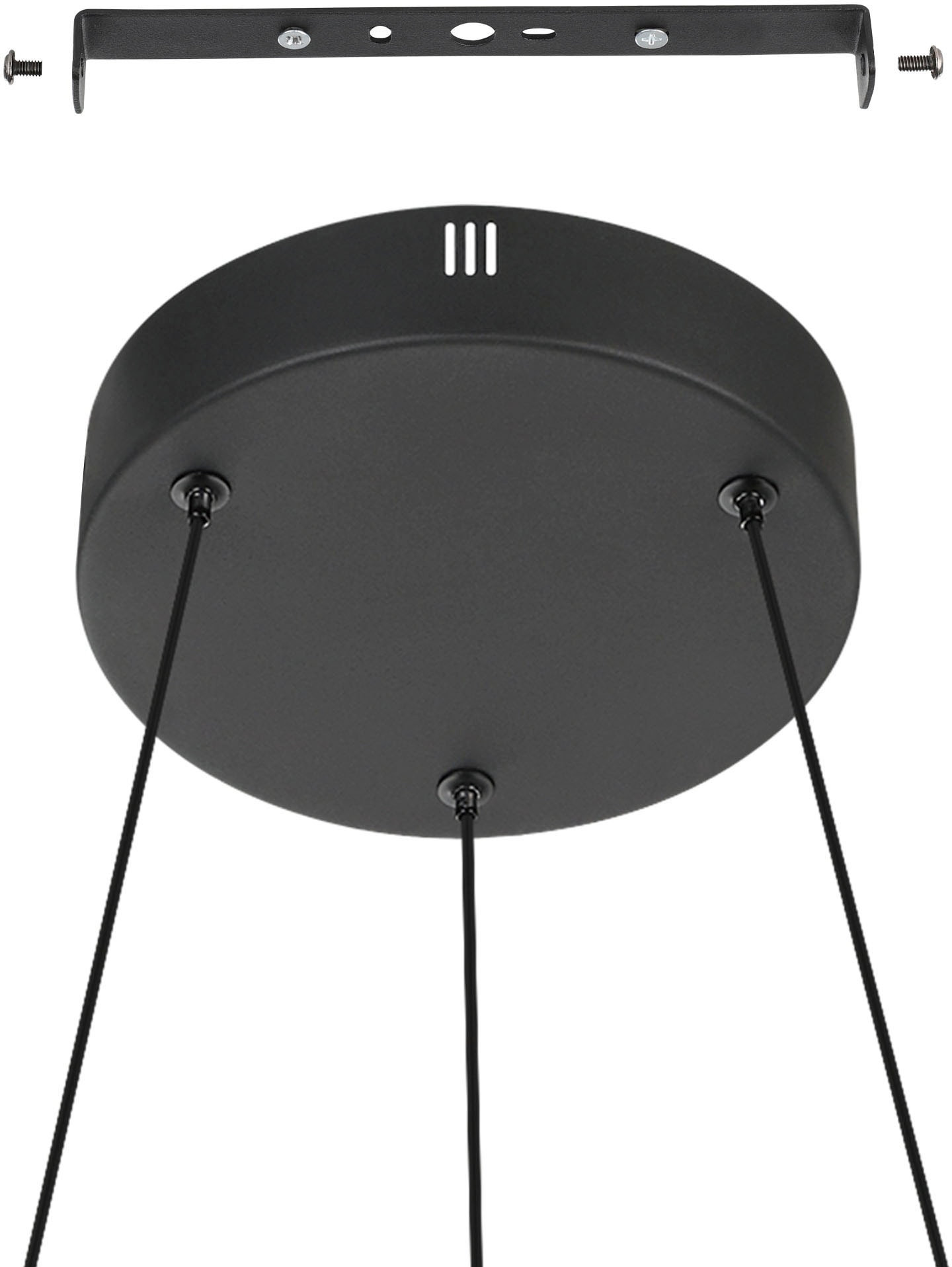 EGLO Hängeleuchte »ANDABAIA-Z« in schwarz aus Alu, Stahl / inkl. LED fest integriert - 42,5 Watt