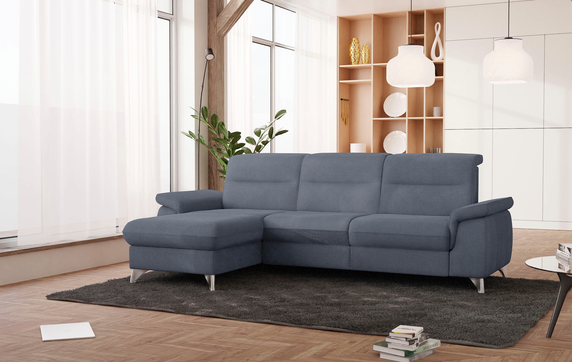 sit&more Ecksofa Astoria L-Form, wahlweise mit motorischer Relaxfunktion günstig online kaufen