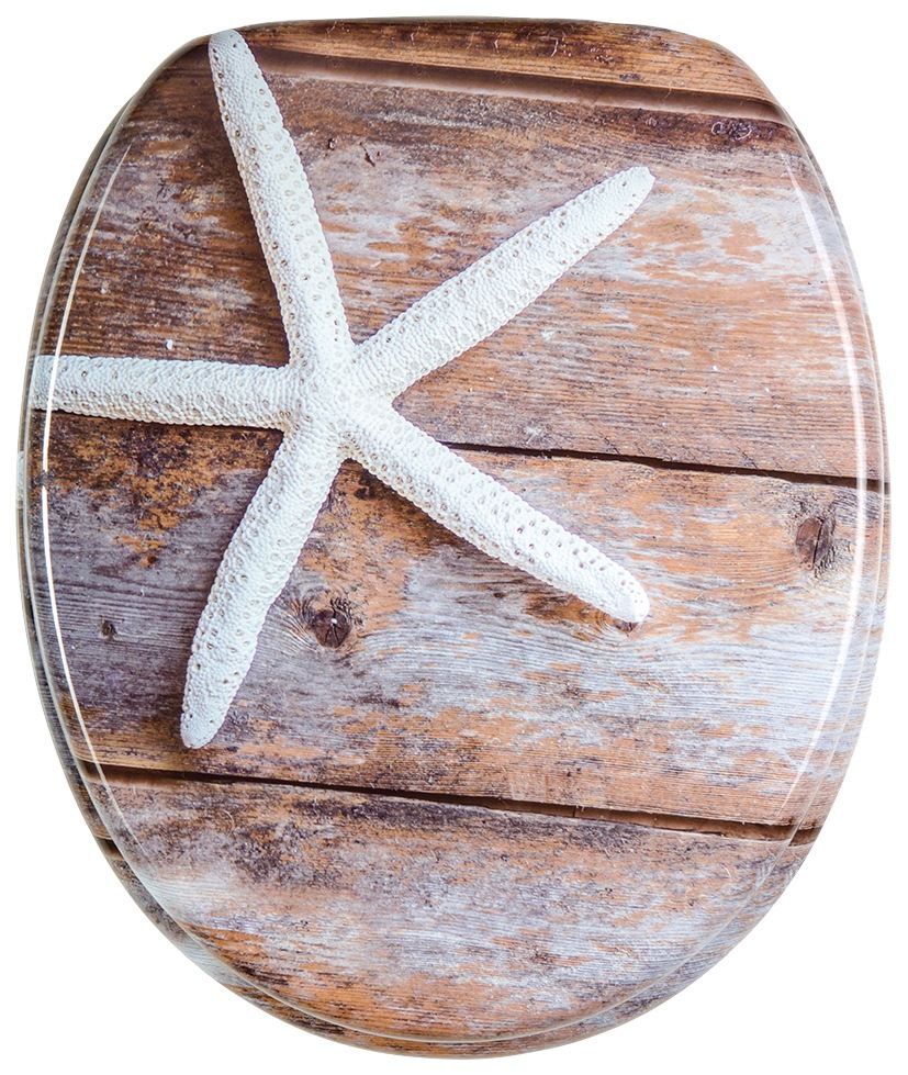 SANILO WC-Sitz »Bahia« holzfarben