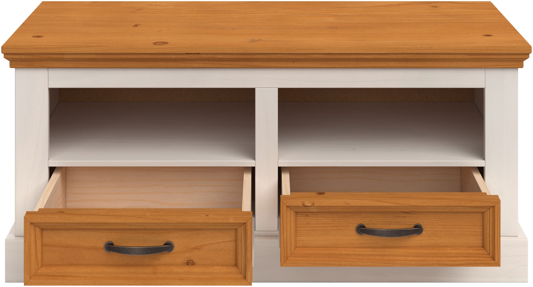 Home affaire Bank »Selma«, mit Stauraum und 2 Schubkästen, Breite 100 cm