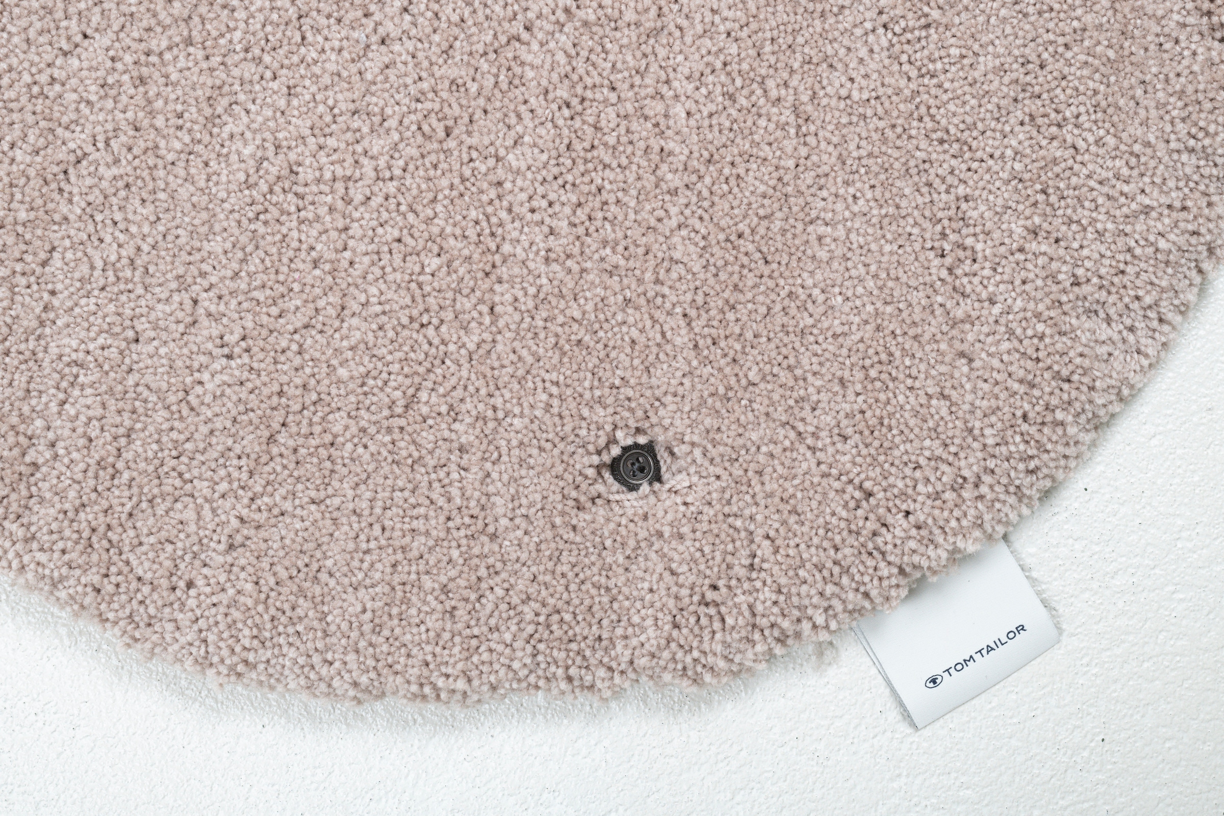 TOM TAILOR HOME Badematte »Cozy Bath UNI«, rutschhemmend beschichtet, fußbodenheizungsgeeignet, Badteppich, Uni Farben, rechteckig, rund und oval erhältlich