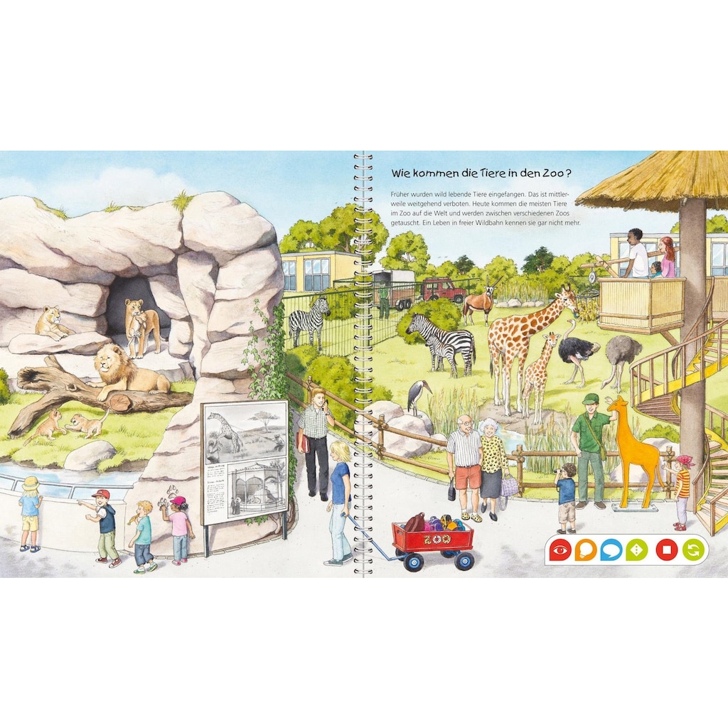 Ravensburger Buch »tiptoi® WWW Entdecke den Zoo«, Made in Europe; FSC® - schützt Wald - weltweit