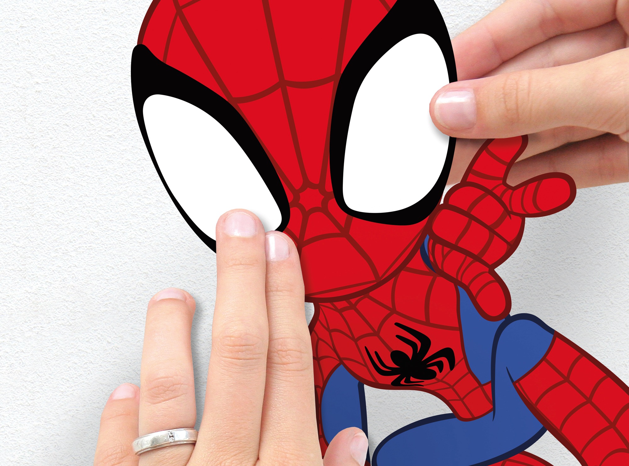 Komar Wandtattoo »Spidey and His Amazing Friends Power Group - Größe 50 x 70 cm«, (4 St.), selbstklebend, Wandsticker, Kinderzimmer