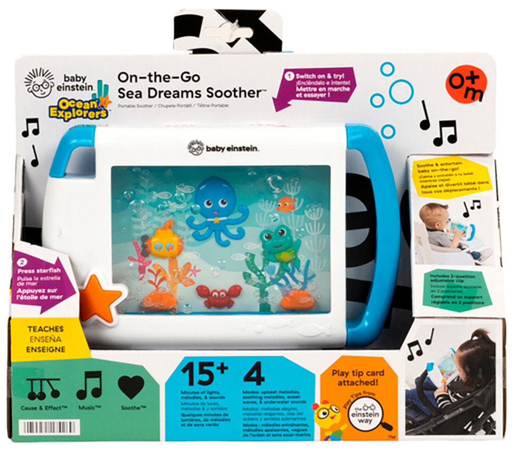 Baby Einstein Greifspielzeug »On The Go Sea Dreams Soother« mit Licht und Sound