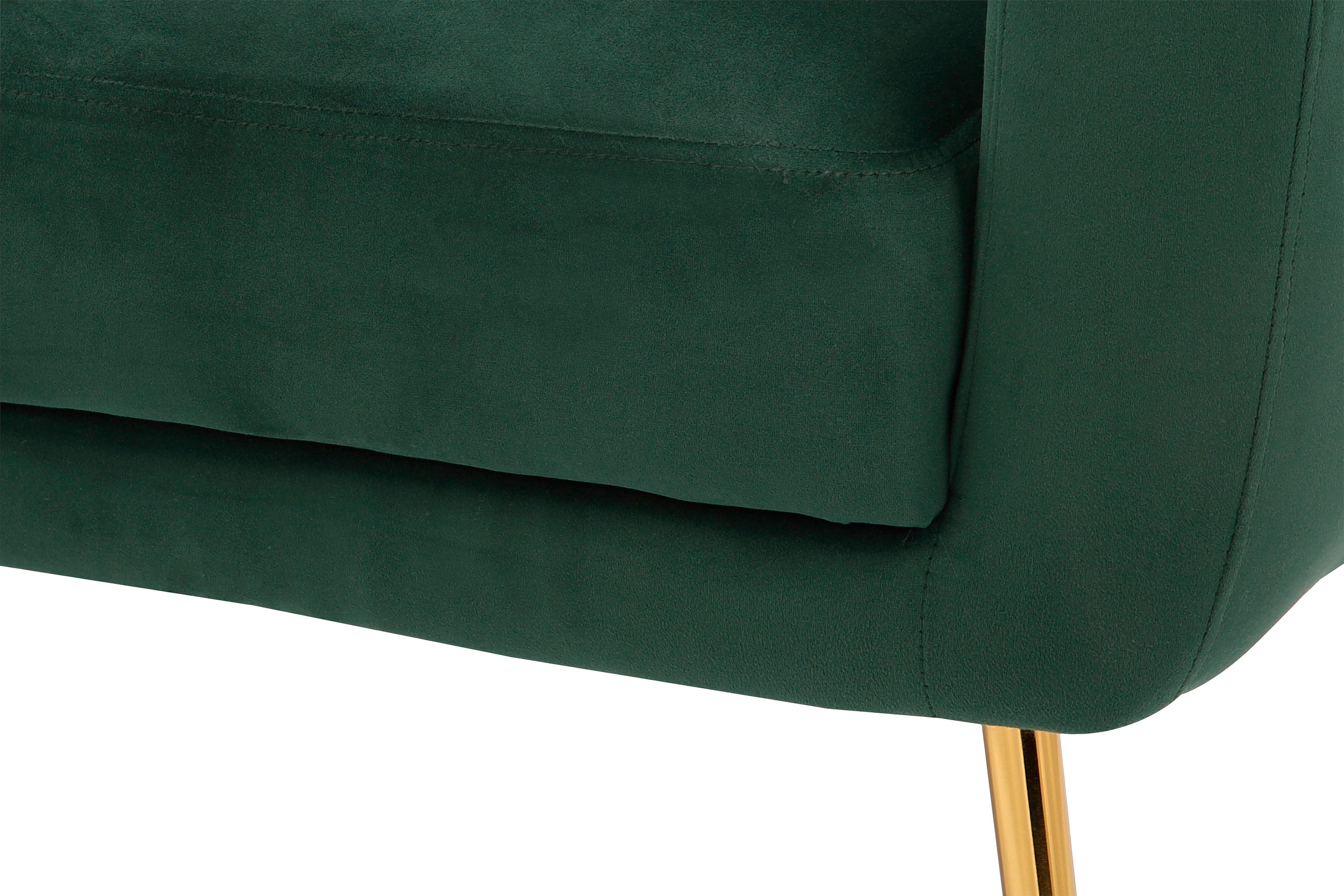 Kayoom Sessel »Sofa Doreen 125, komfortabler Sessel, einfarbige Gestaltung«, (1 St.), modern, platzsparend, pflegeleicht, samtweicher Bezug aus Stoff
