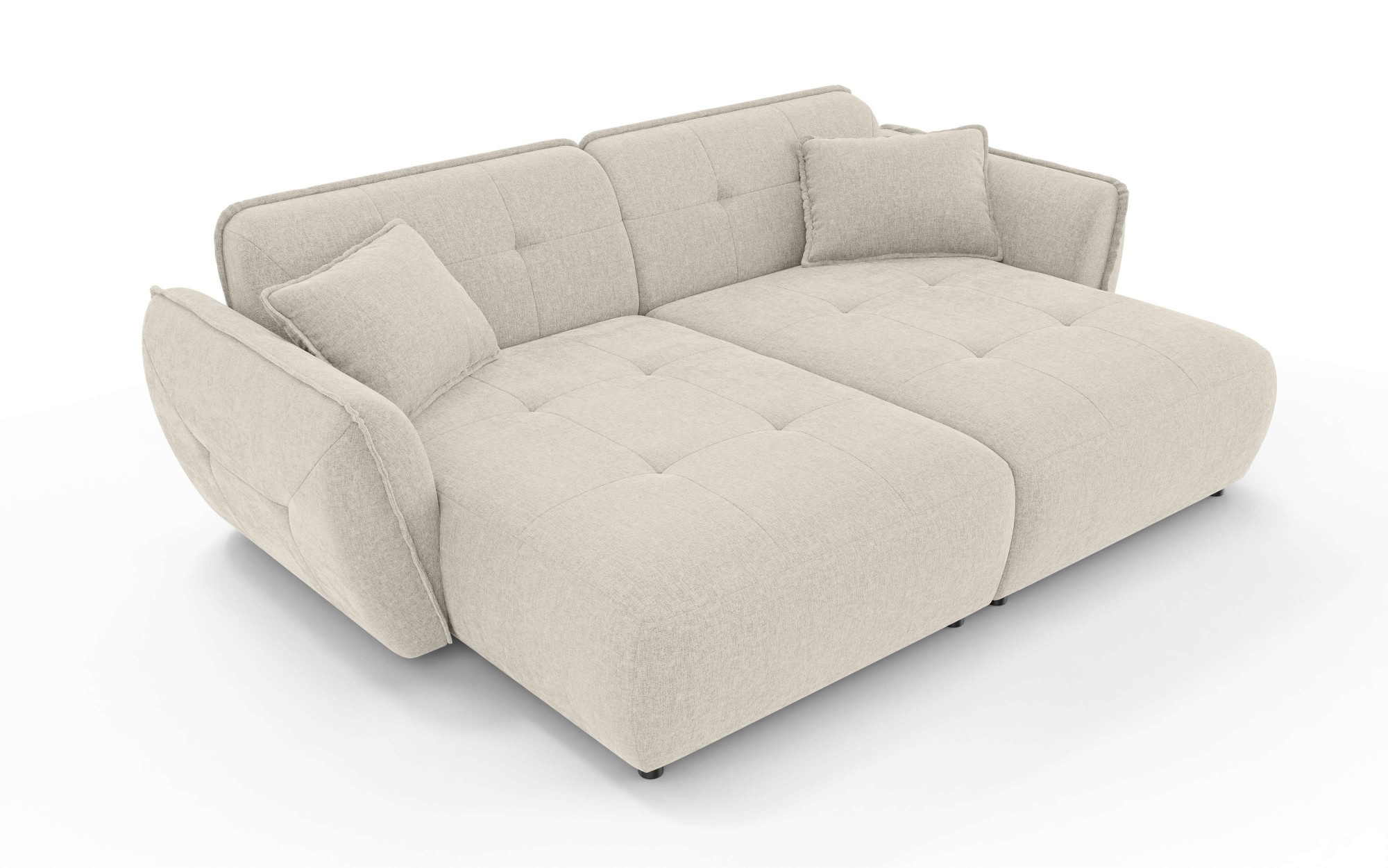 Home affaire Big-Sofa »MIRELDA Design-Sofa mit Steppungen, extra tief, Brei günstig online kaufen