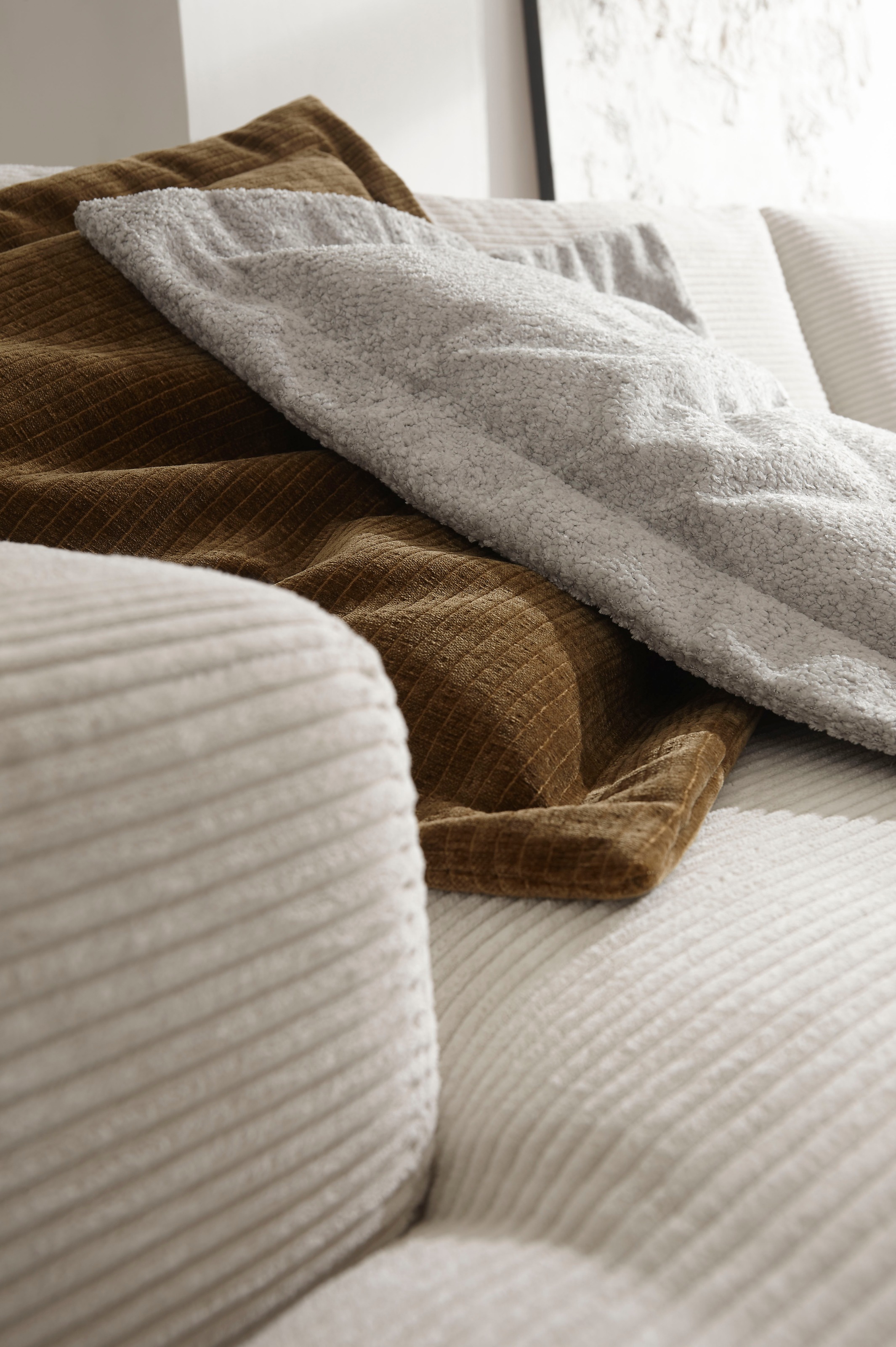 Musterring Loungesofa »Lucia«, Cord-Bezug, Breite 292 cm