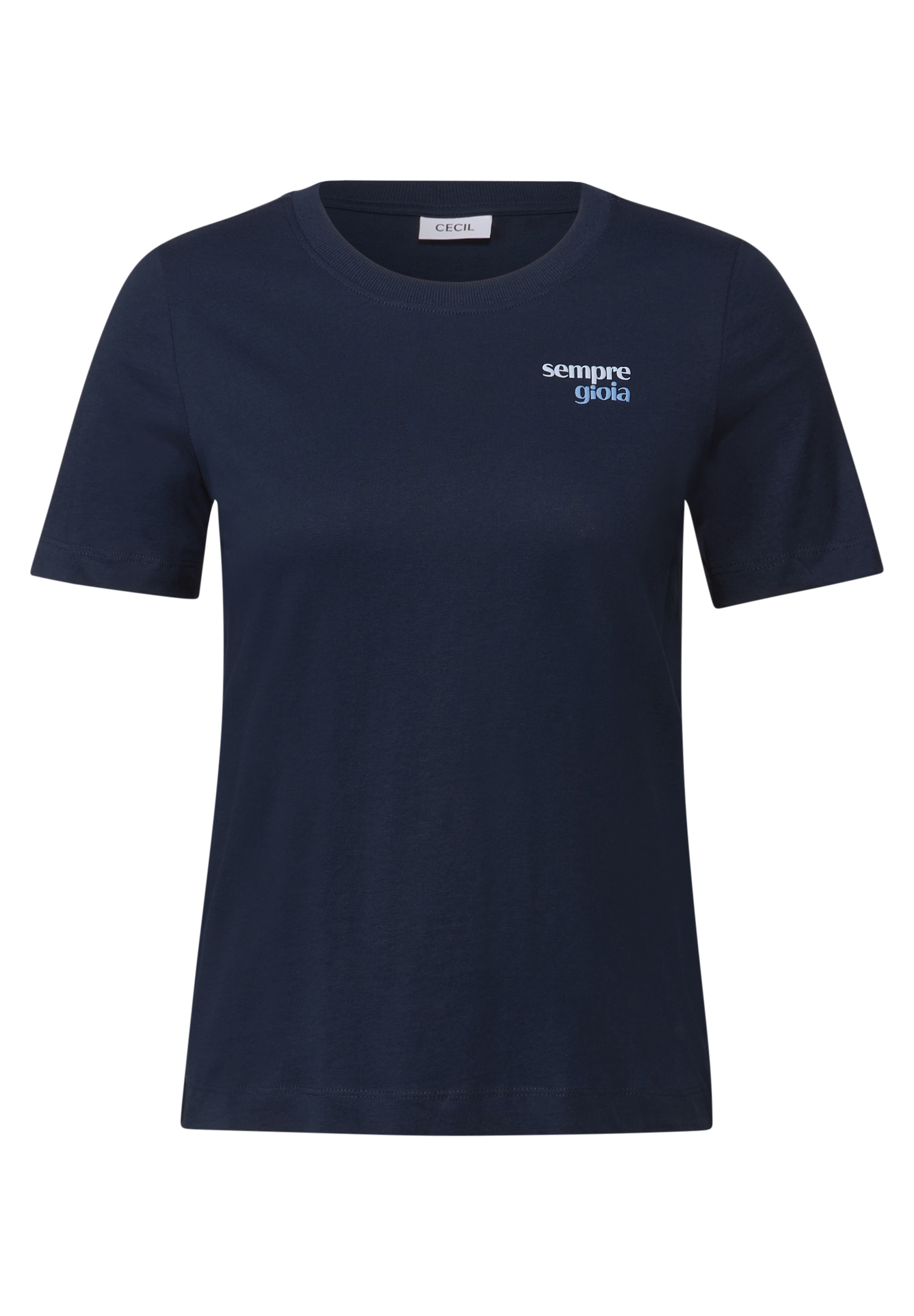 Cecil T-Shirt, mit Wording