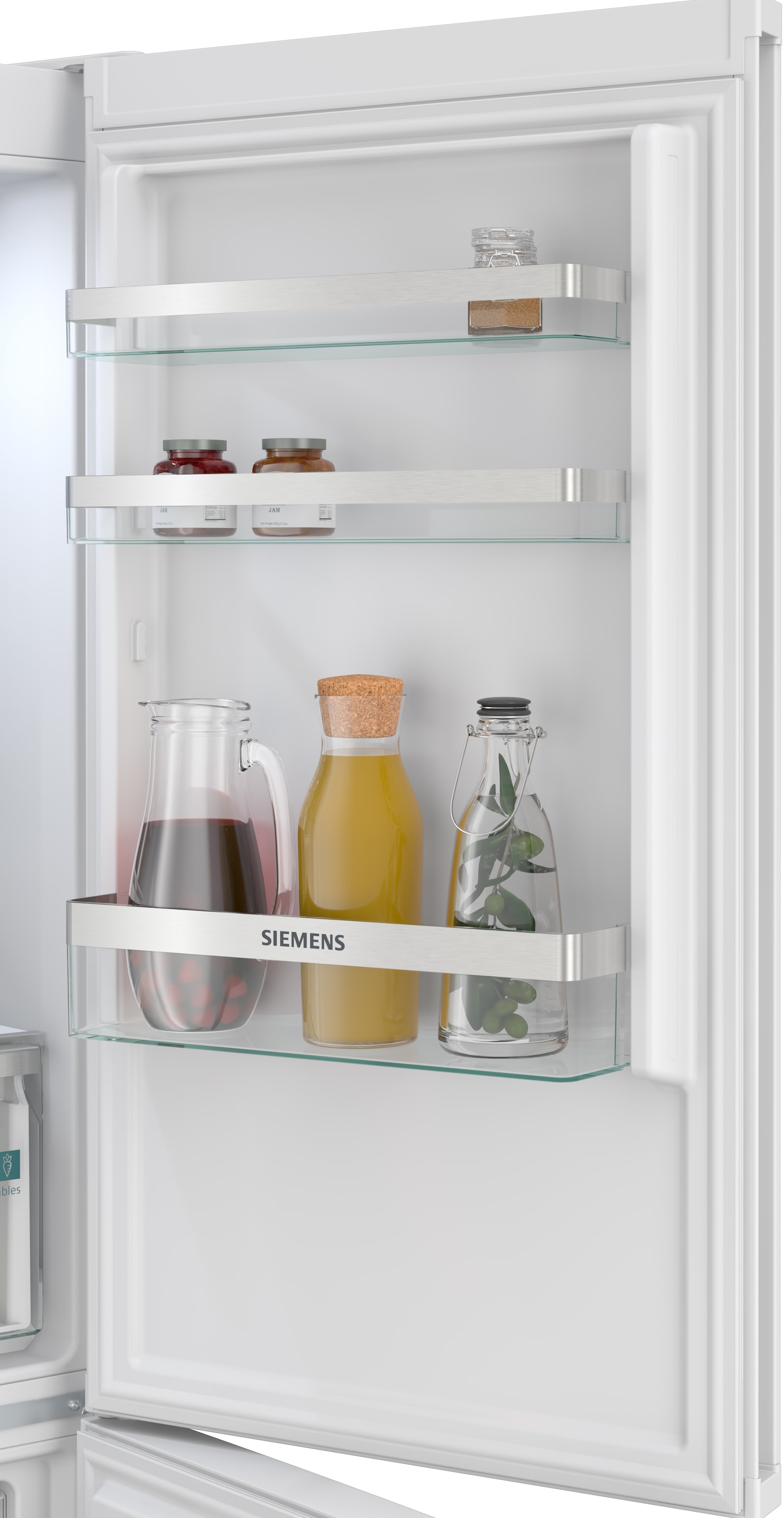 SIEMENS Kühl-/Gefrierkombination iQ300 »KG36NVWCG« 186 cm hoch 60 cm breit hyperFresh System für frisches Obst und Gemüse sowie Total noFrost