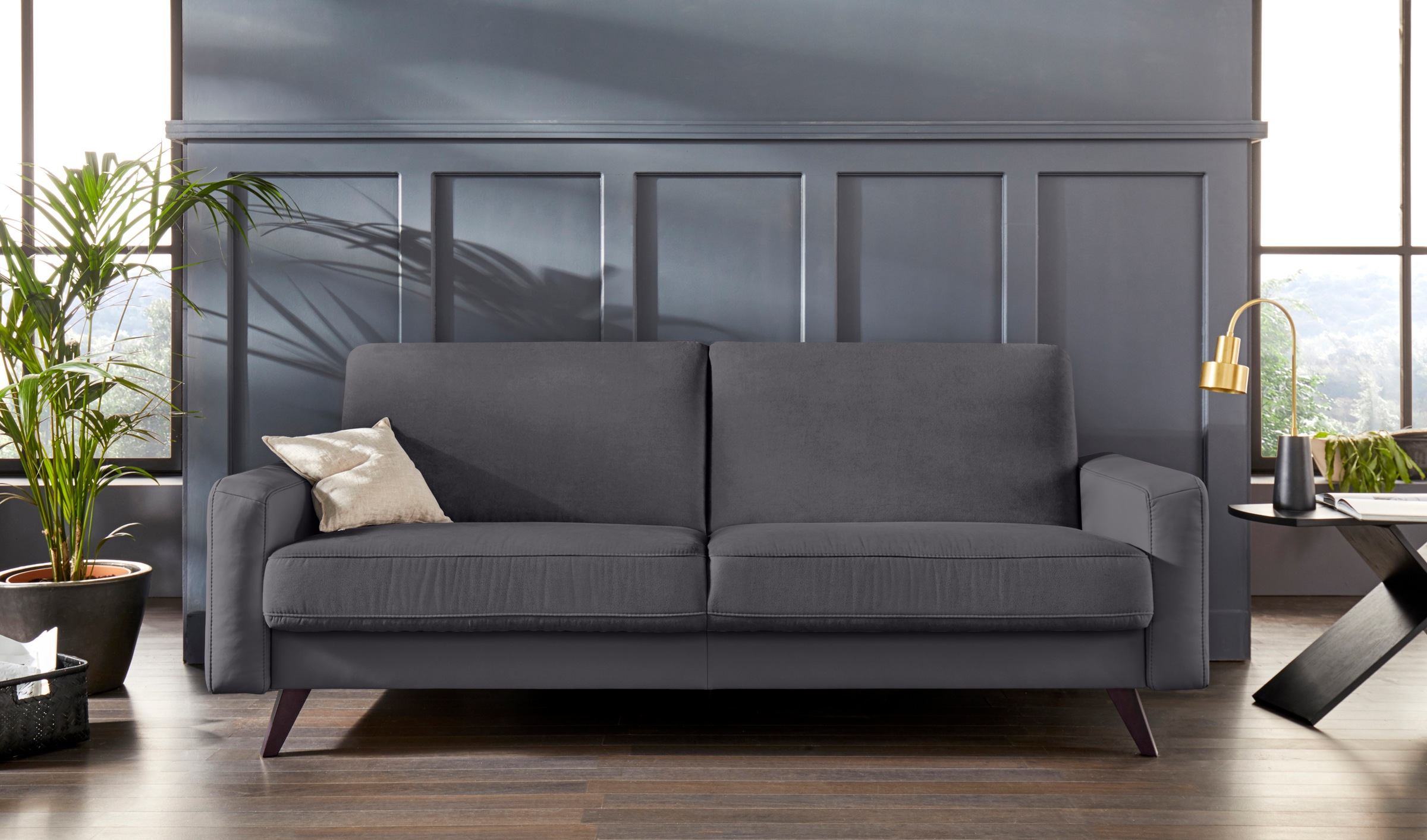 exxpo - sofa fashion 3-Sitzer »Samso, elegant und bequem, toller Sitzkomfor günstig online kaufen