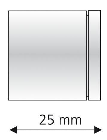 Liedeco Wandbefestigung, (1 St.), für Gardinenstangen Ø 16 mm