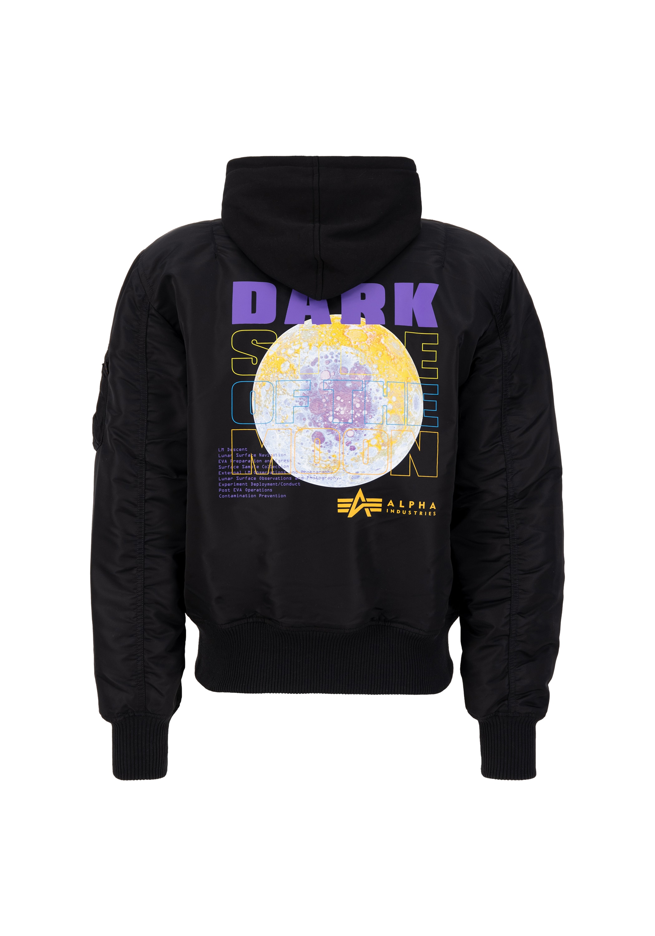 Alpha Industries Bomberjacke »Alpha Industries Men - Bomber Jackets MA-1 VF Hood Dark Side«