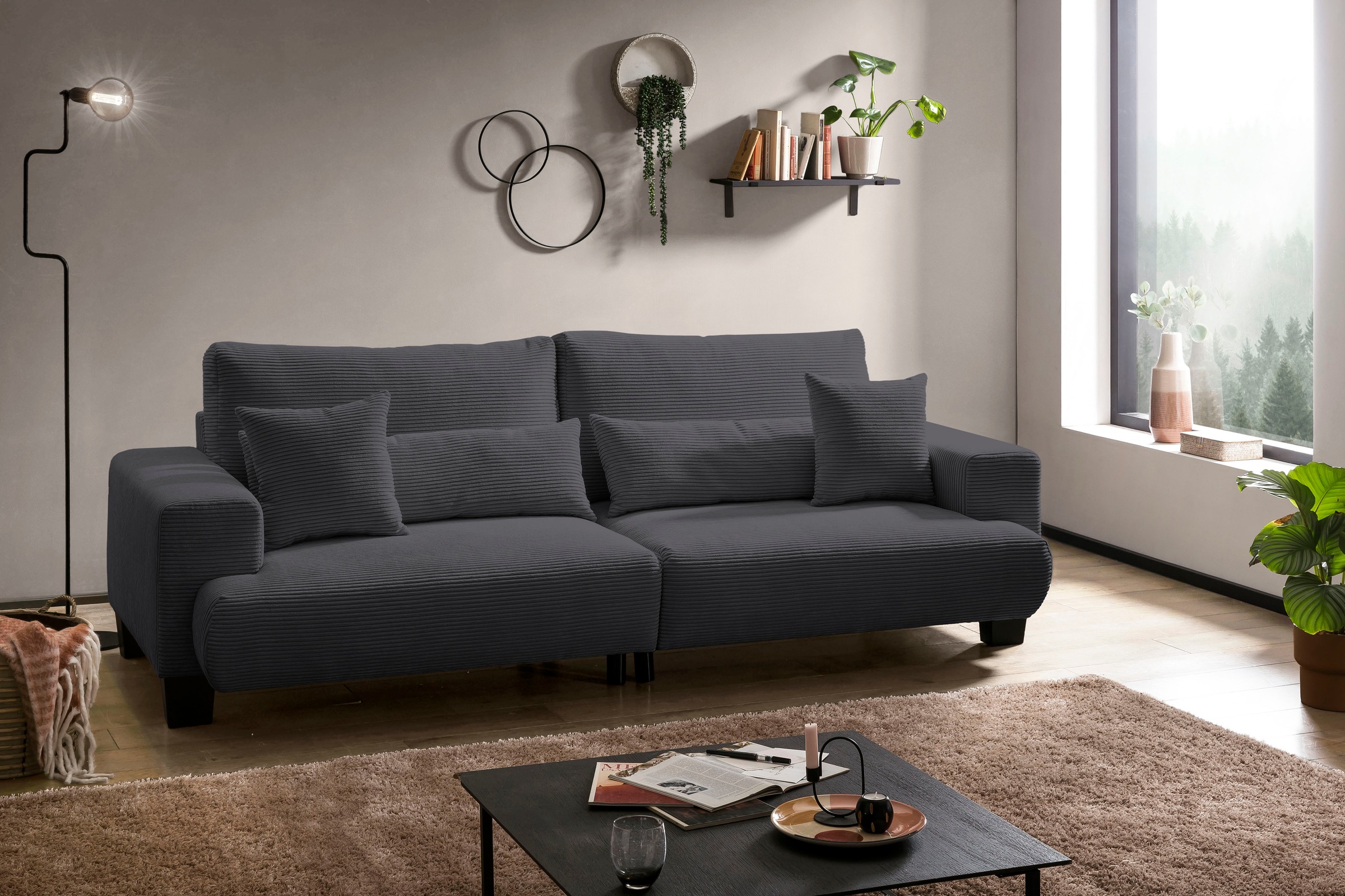 exxpo - sofa fashion Big-Sofa »Big Ayo, Megasofa, toller Sitzkomfort, moder günstig online kaufen