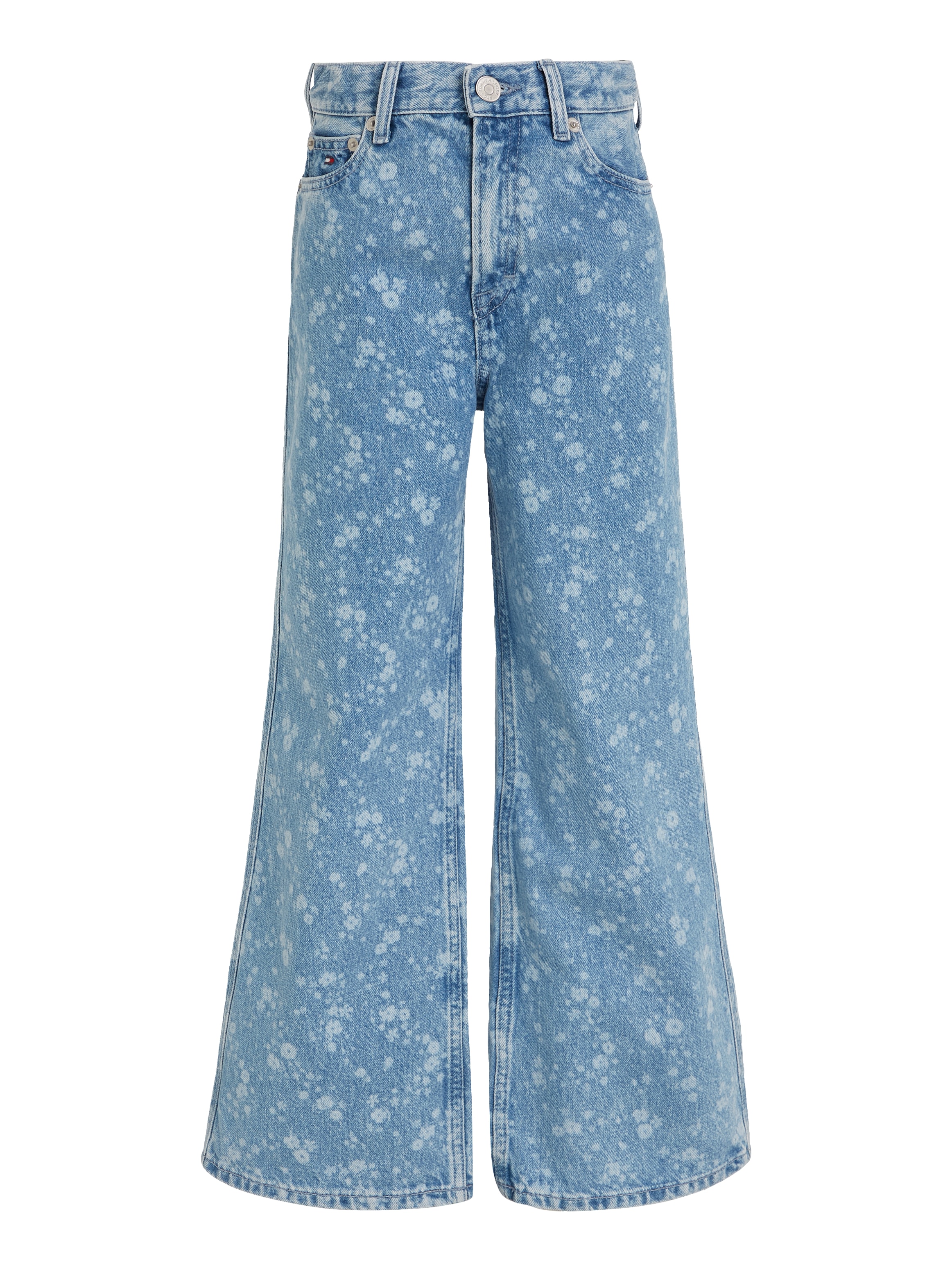 Tommy Hilfiger Bootcut-Jeans »MABEL FLOWER DENIM«, Kinder bis 16 Jahre im 5-Pocket-Style