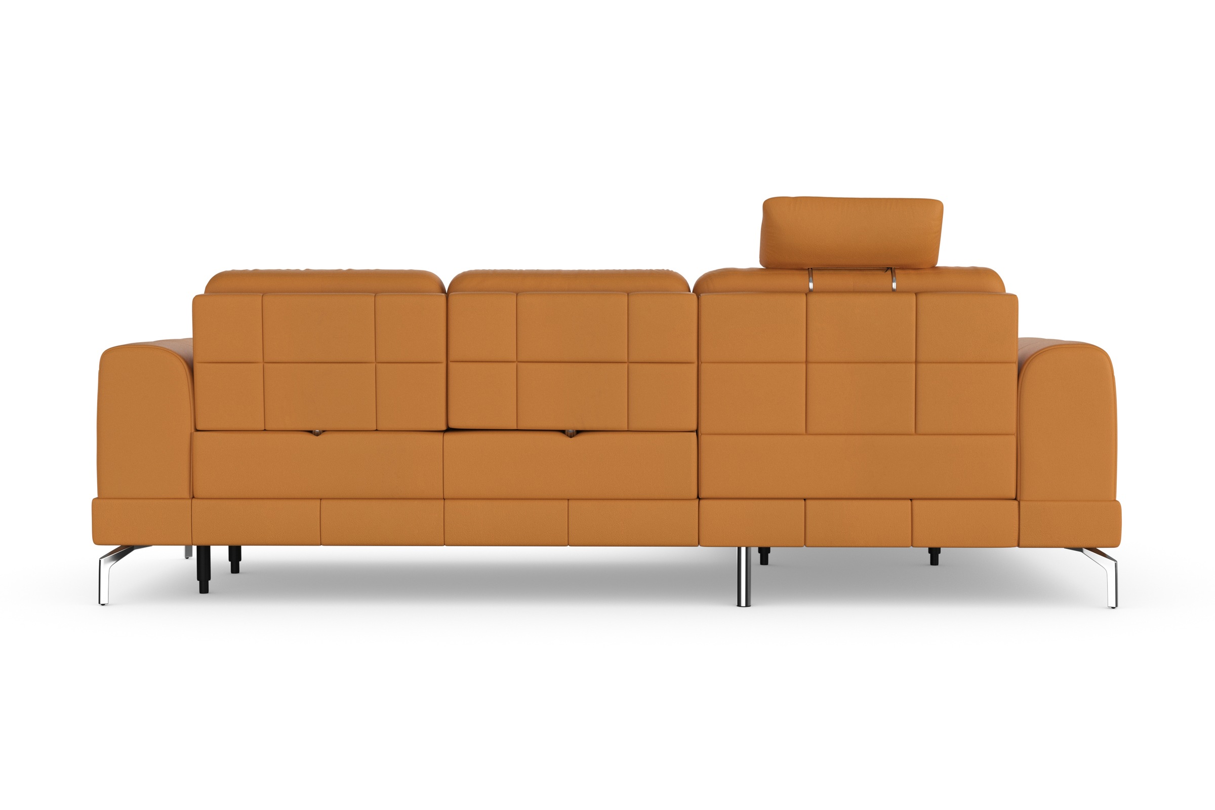 sit&more Ecksofa »Bendigo L-Form«, inklusive Sitztiefenverstellung, Bodenfreiheit 15 cm, 2 Fußfarben