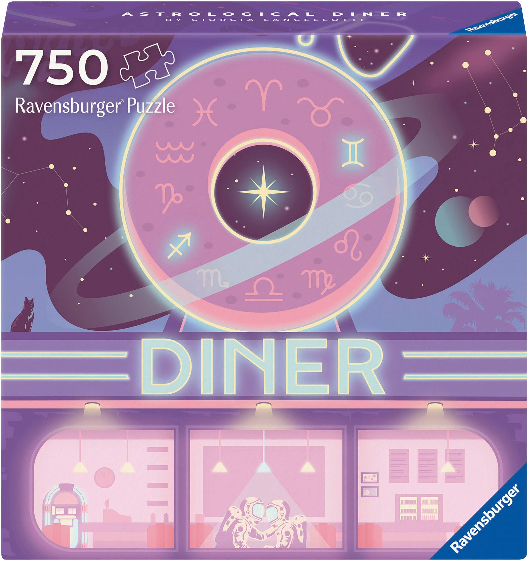RAVENSBURGER Puzzle »Astrological Diner« Made in Germany bunt