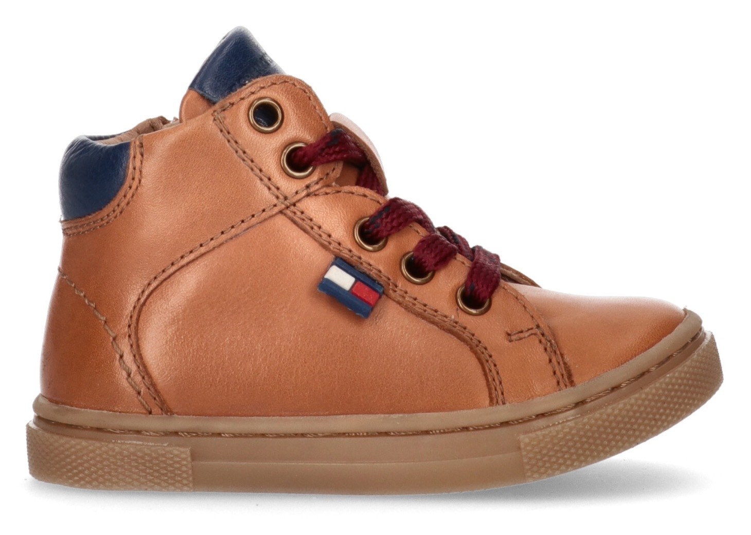 Tommy Hilfiger Sneaker, Babyschuh, Schnürboots mit weicher Lederinnenausstattung