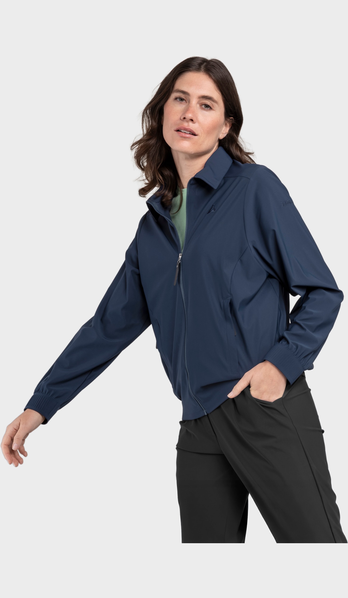 Schöffel Strickjacke »Jersey Jk Style Calmay WMN«