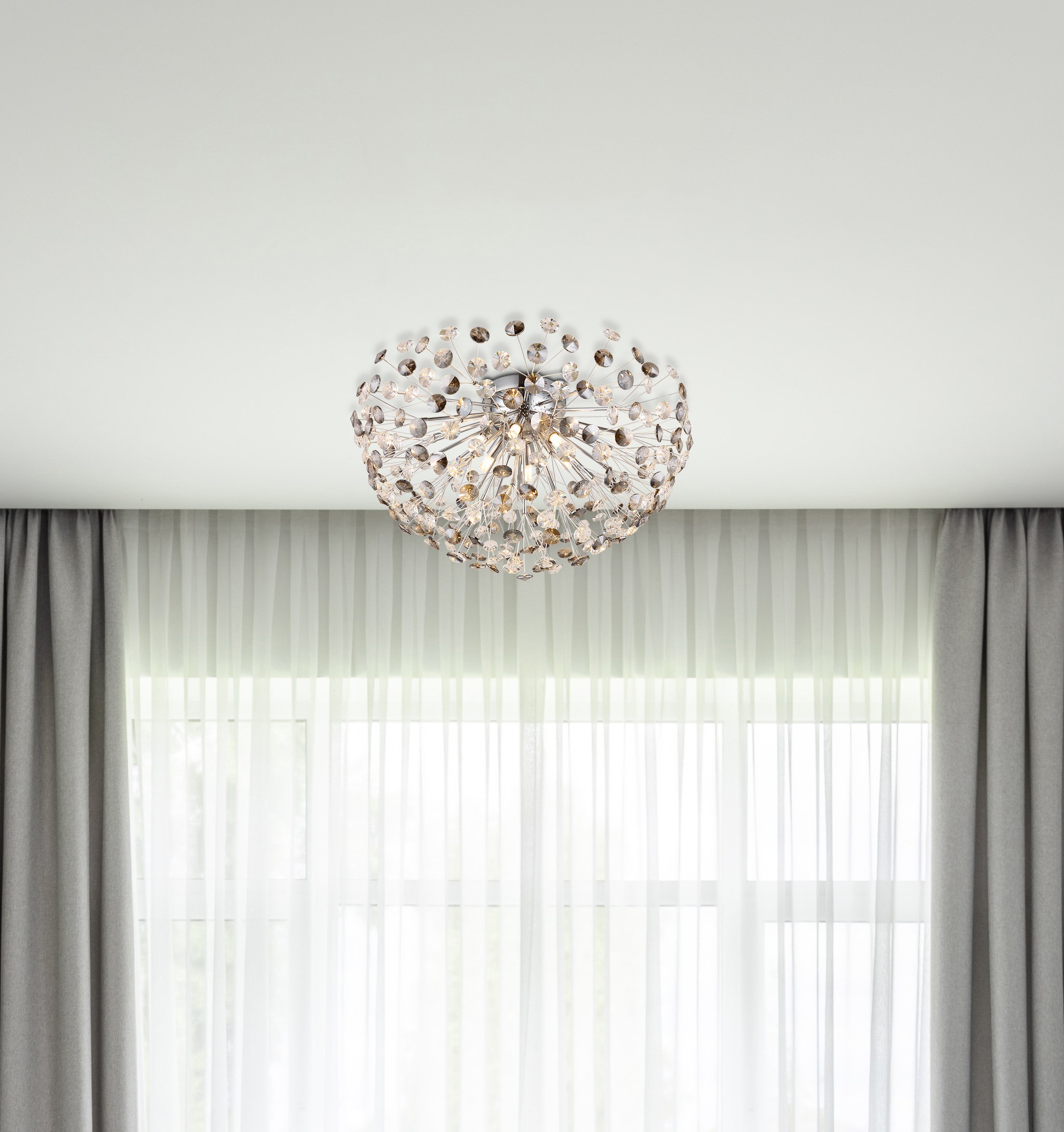 GLOBO LIGHTING Deckenleuchte »KATRINA« G9 1 Stk. Warmweiß Deckenlampe Wohnz günstig online kaufen