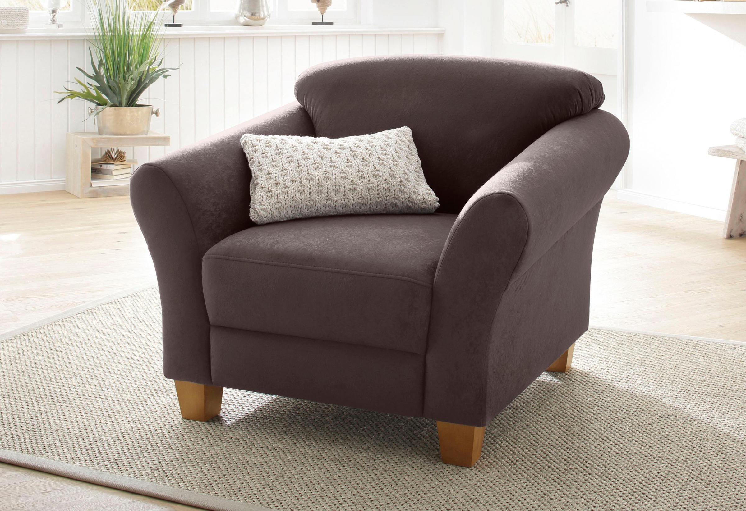 Home affaire Sessel »Gotland« in drei Bezugsqualitäten günstig online kaufen