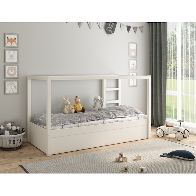 Lüttenhütt Kinderbett »Charlie«, variabel einstellbar, mit Schlafplatz oben  oder unten online kaufen