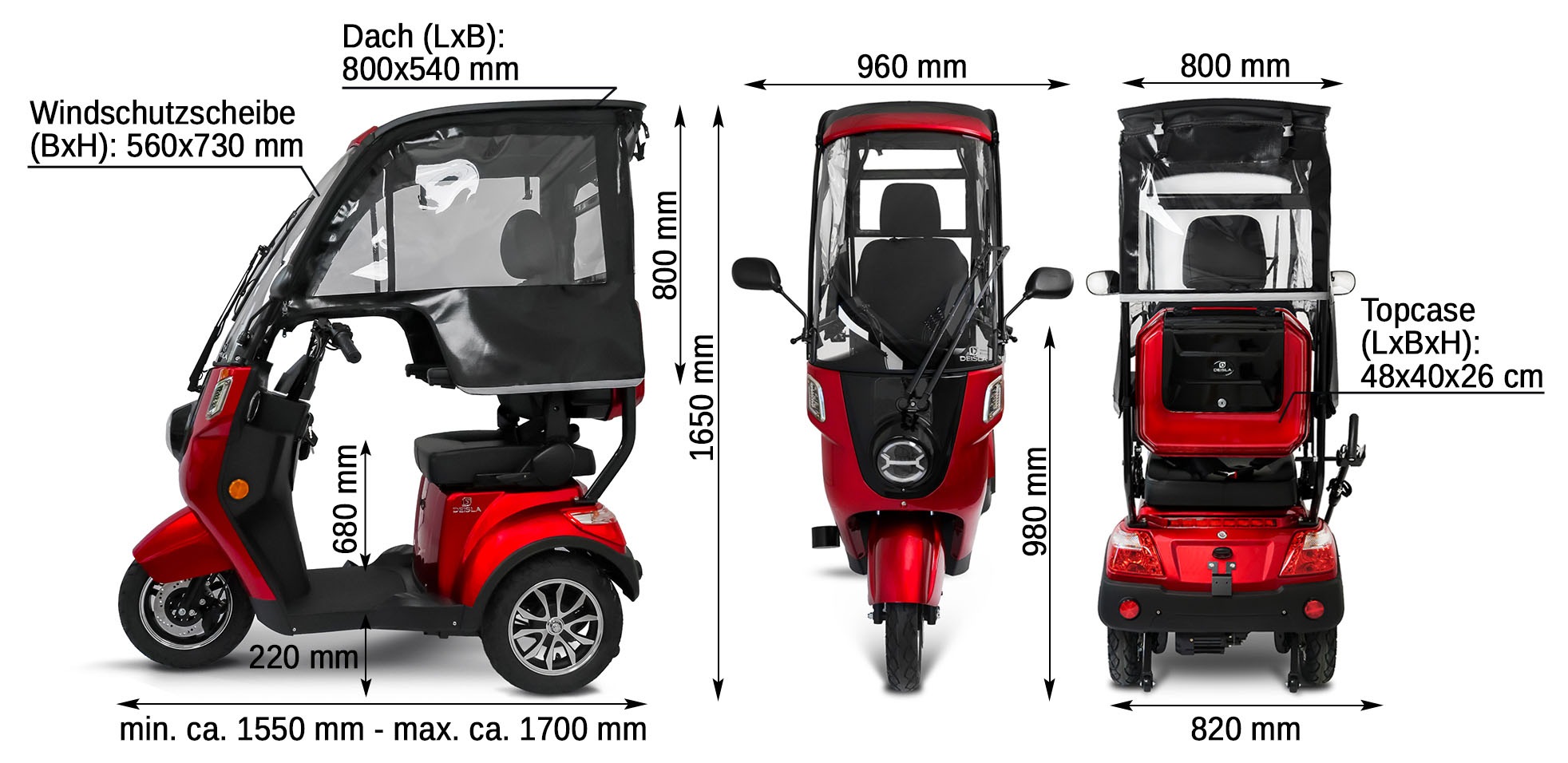 Rolektro Elektromobil »Rolektro, Deisla DS3-25«