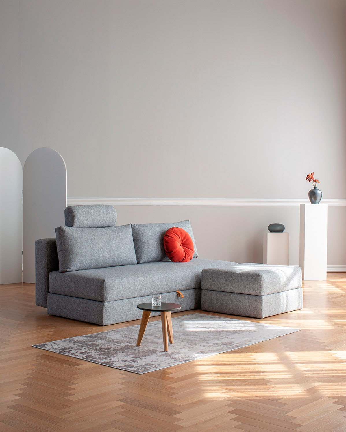 INNOVATION LIVING ™ Stauraumhocker »CORNILA«, Hocker mit Stauraum, Fußablage, zusätzlicher Sitzplatz