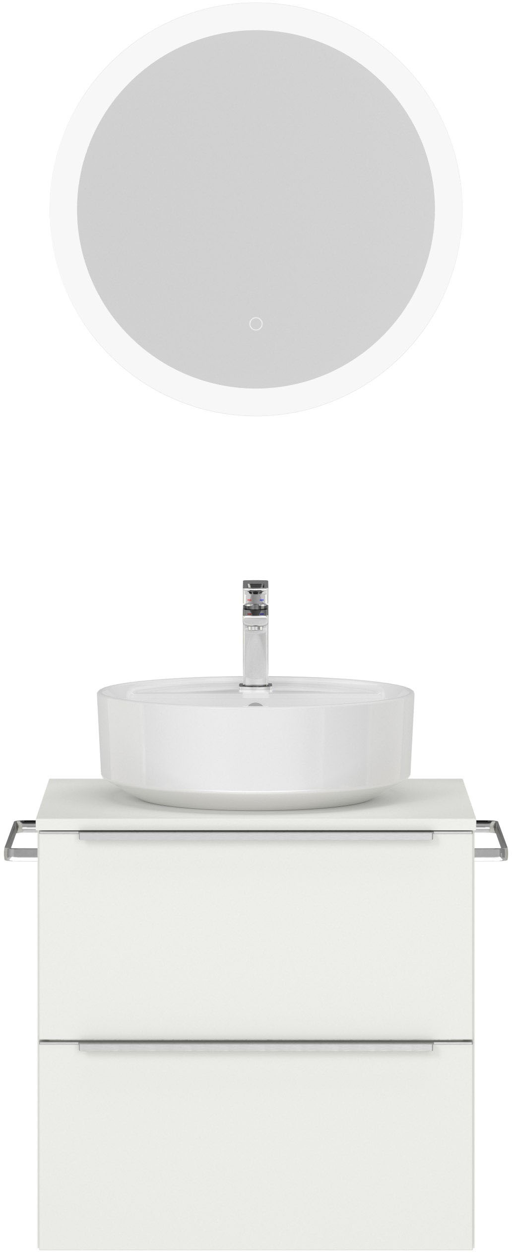 nobilia® Badmöbel-Set »Alvene« vormontiert, mit Soft-Close, 2 Stk. tlg. ink günstig online kaufen