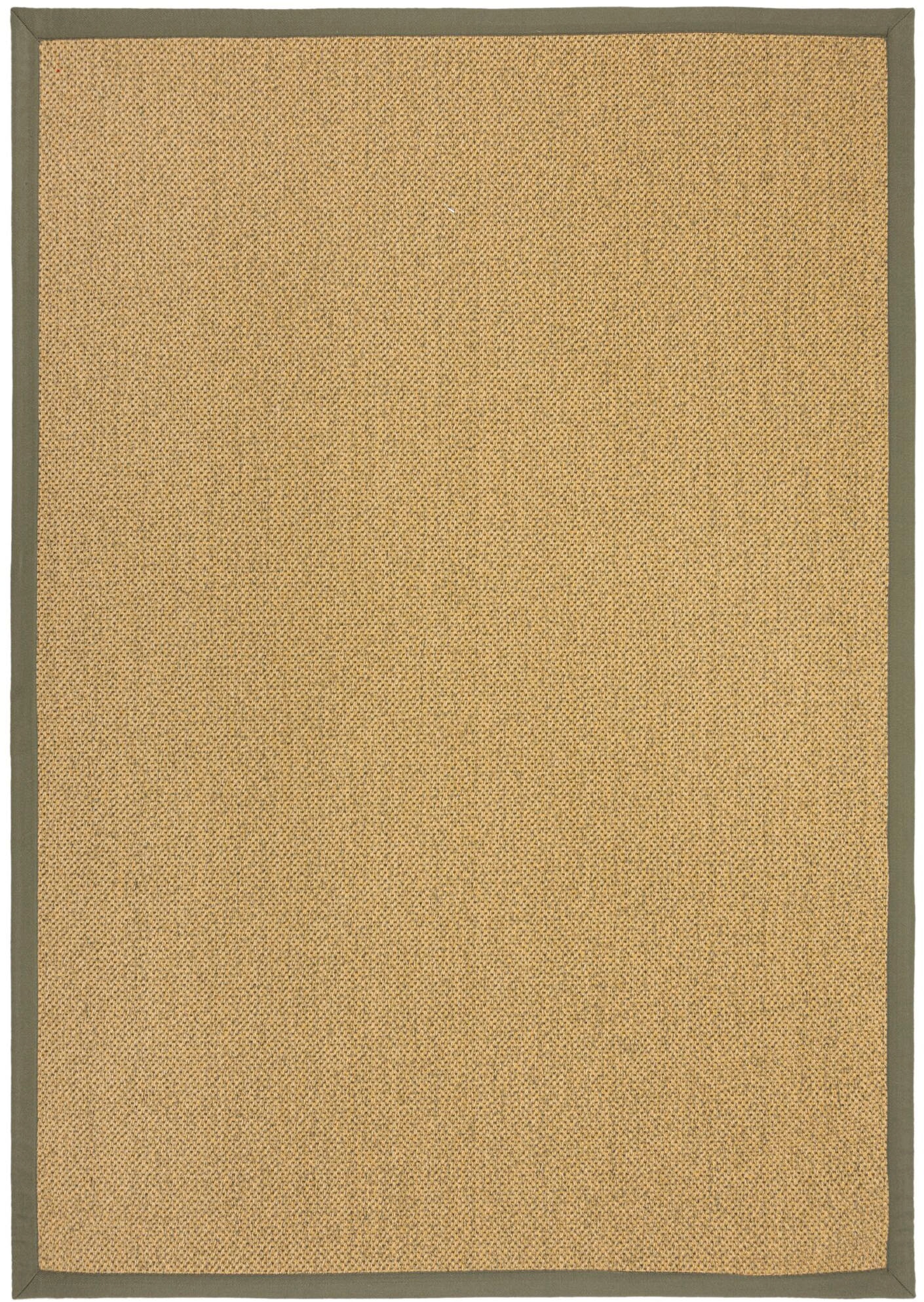 FLAIR RUGS Teppich »Sisal Look«, rechteckig, 6 mm Höhe, Sisal Look Border Indoor Outdoor Bodenläufer Teppich