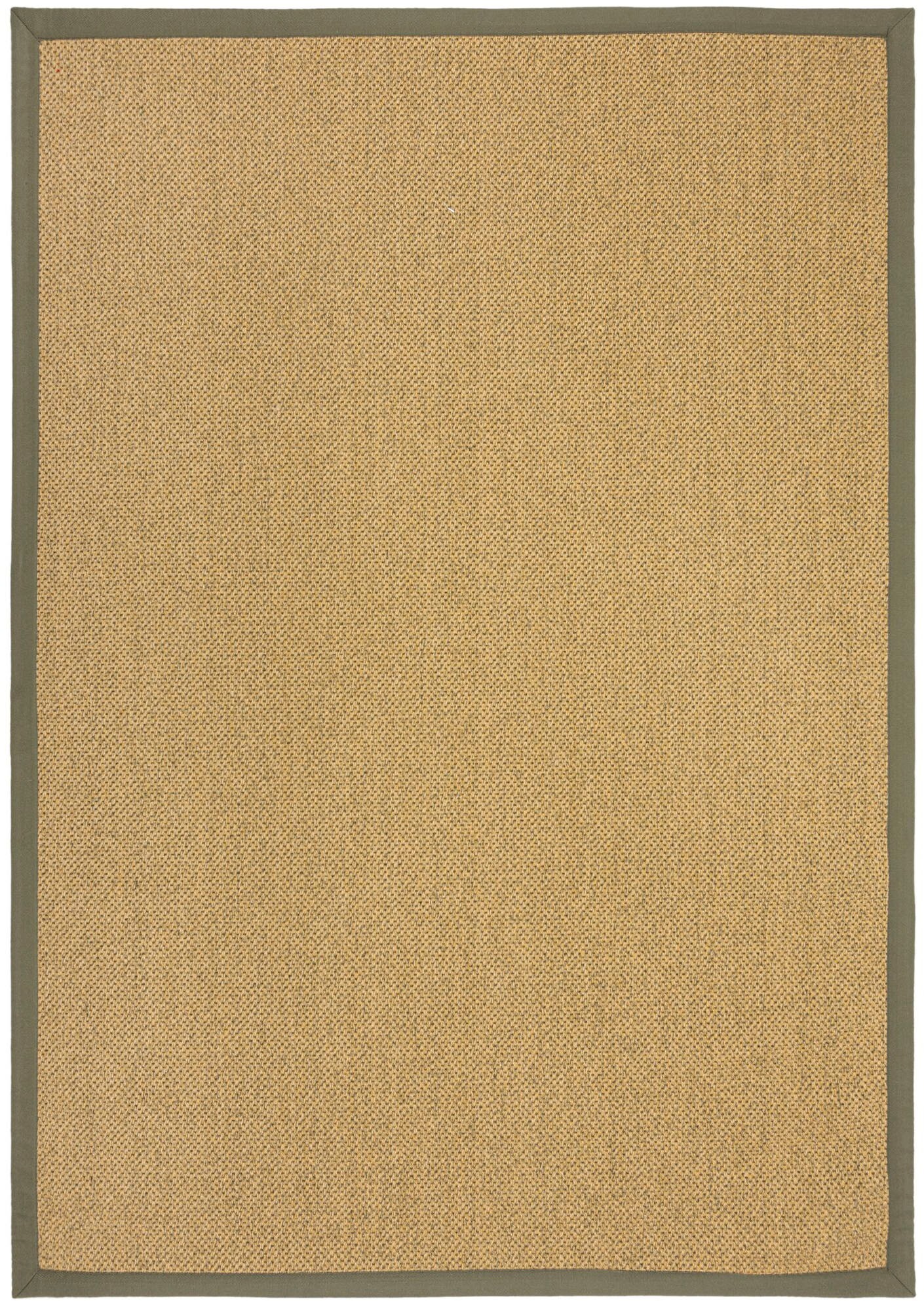 FLAIR RUGS Teppich »Sisal Look«, rechteckig, 6 mm Höhe, Sisal Look Border I günstig online kaufen