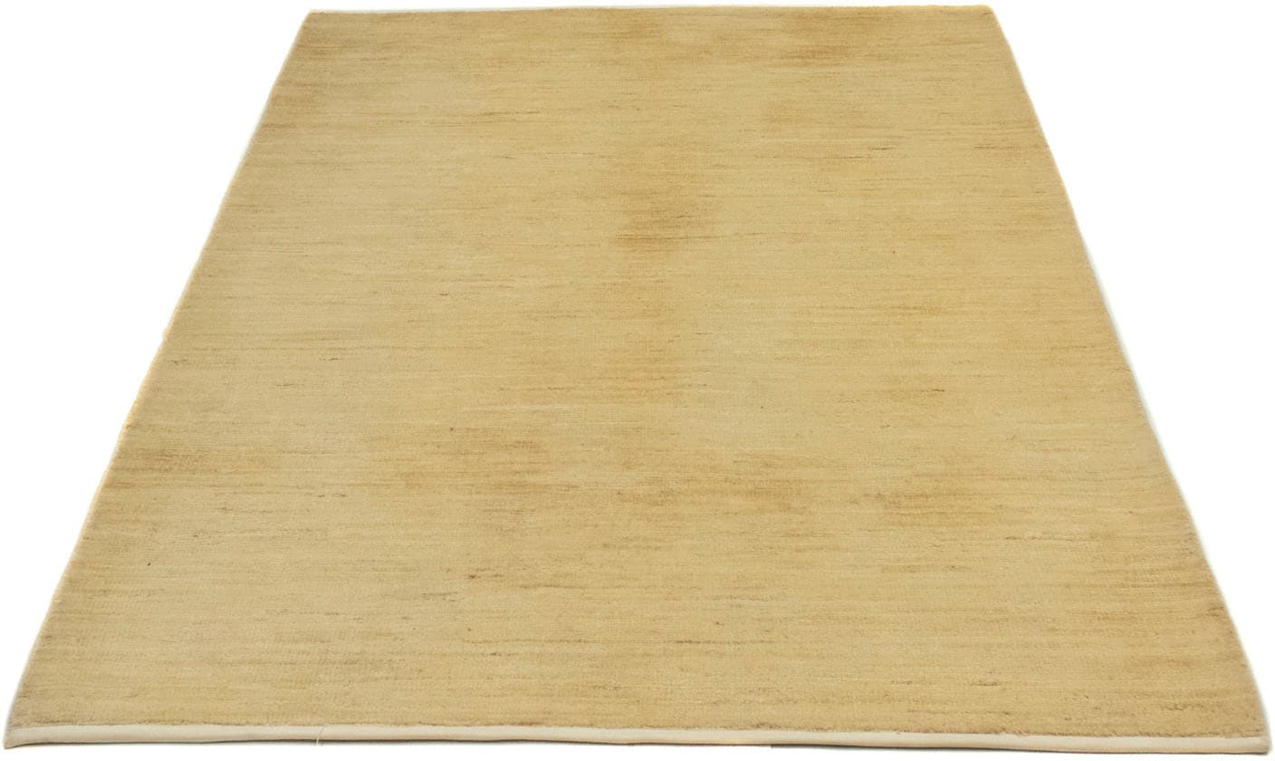 morgenland Wollteppich »Gabbeh Teppich handgeknüpft beige«, rechteckig, 18 günstig online kaufen