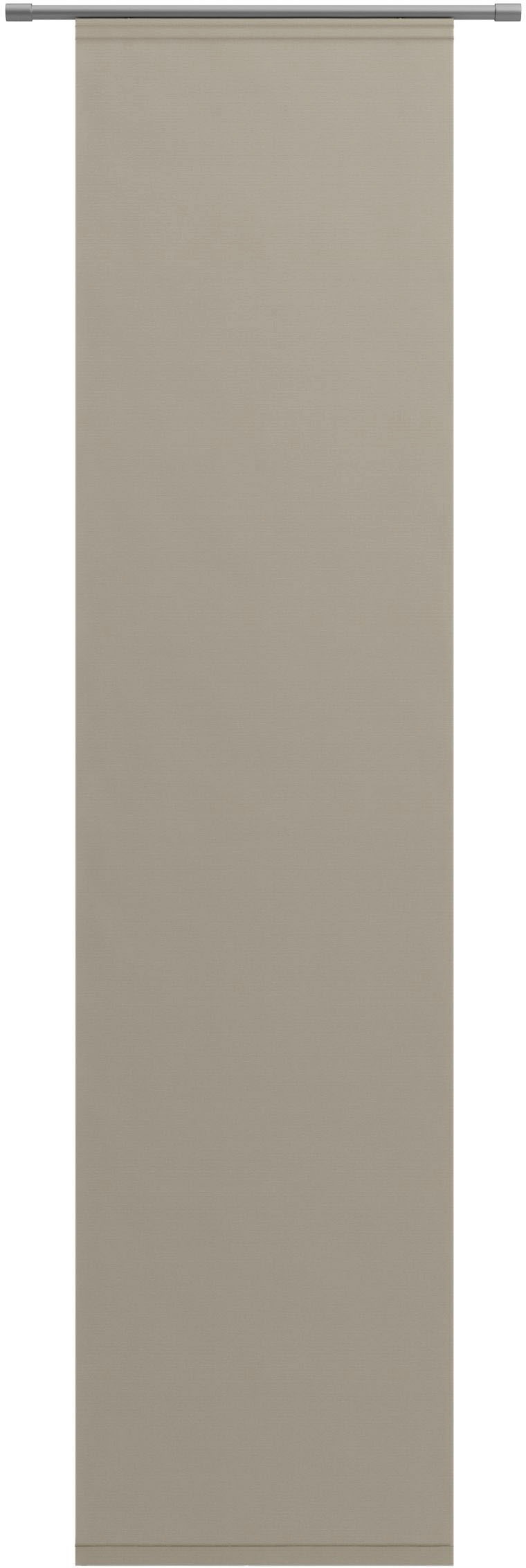 NEUTEX FOR YOU! Schiebegardine »Galena Uni« Klettband 1 Stk. tlg. inkl. Befestigungszubehör, Breite: 57 cm taupe/grau Obermaterial: 100% Polyester...