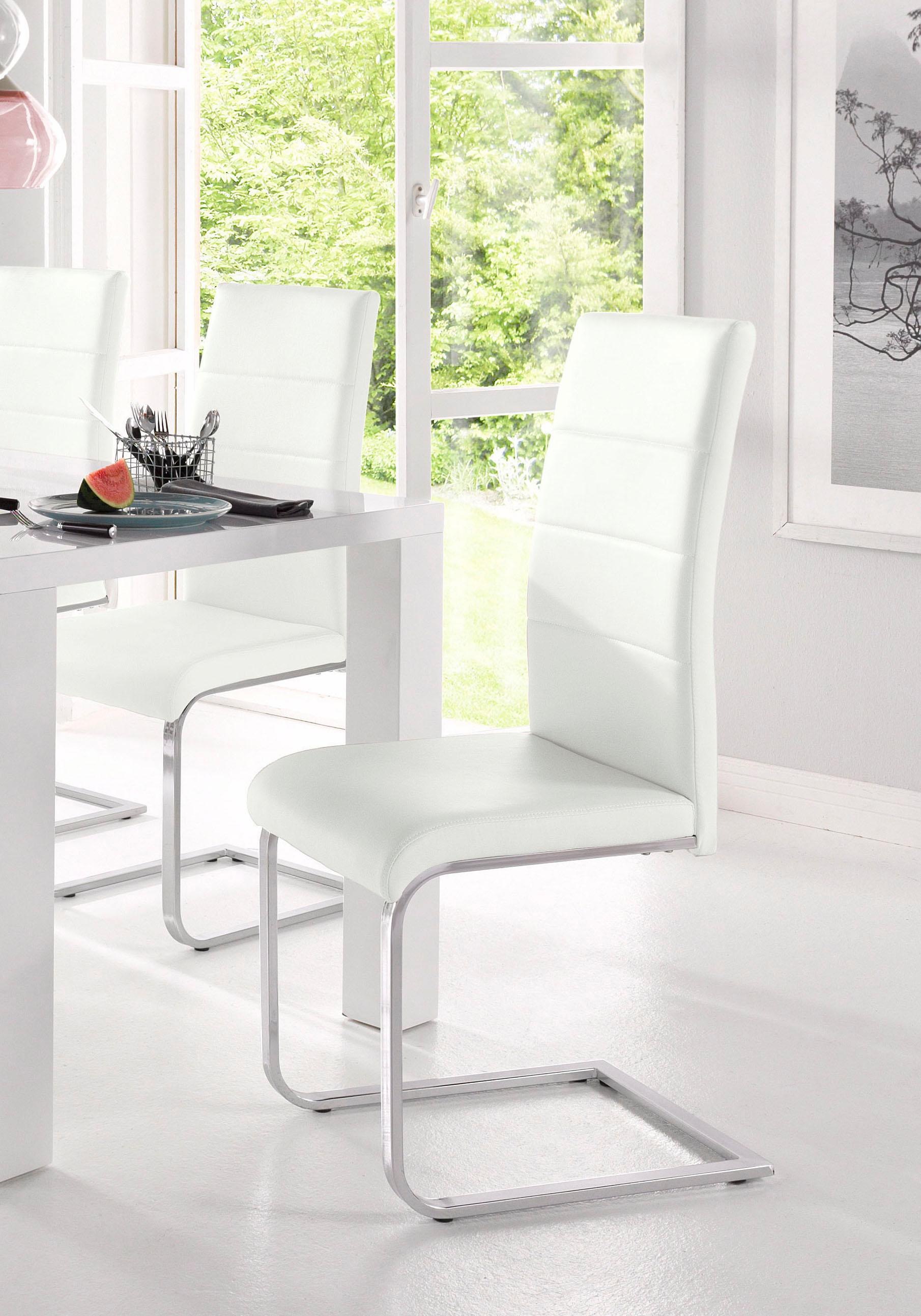 INOSIGN Freischwinger »Josy«, (Set), 2 St., Kunstleder, Bezug in Kunstleder günstig online kaufen