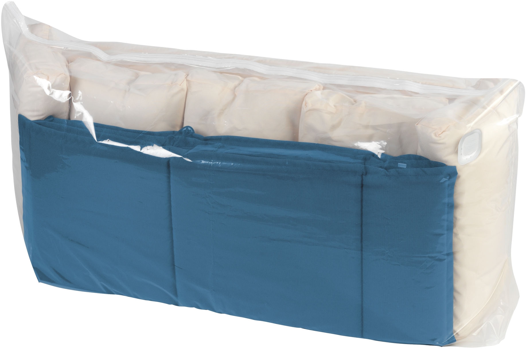 WENKO Vakuumierbeutel »Vakuum Jumbo Cube XXL«, extra großer Vakuumbeutel für Kleidung, Gartenpolster & Bettdecken