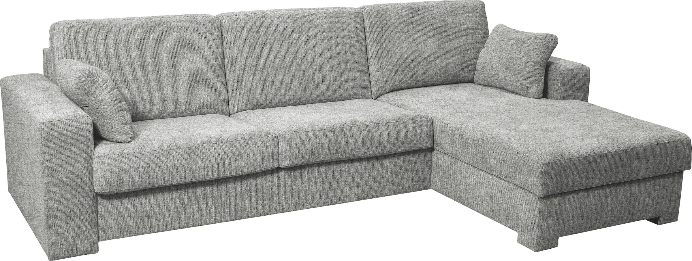 Home affaire Ecksofa Roma "L" Dauerschlaffunktion, mit Unterfederung, Matratzenhöhe 14cm, Liegemaße ca 163x198 cm, L-Form